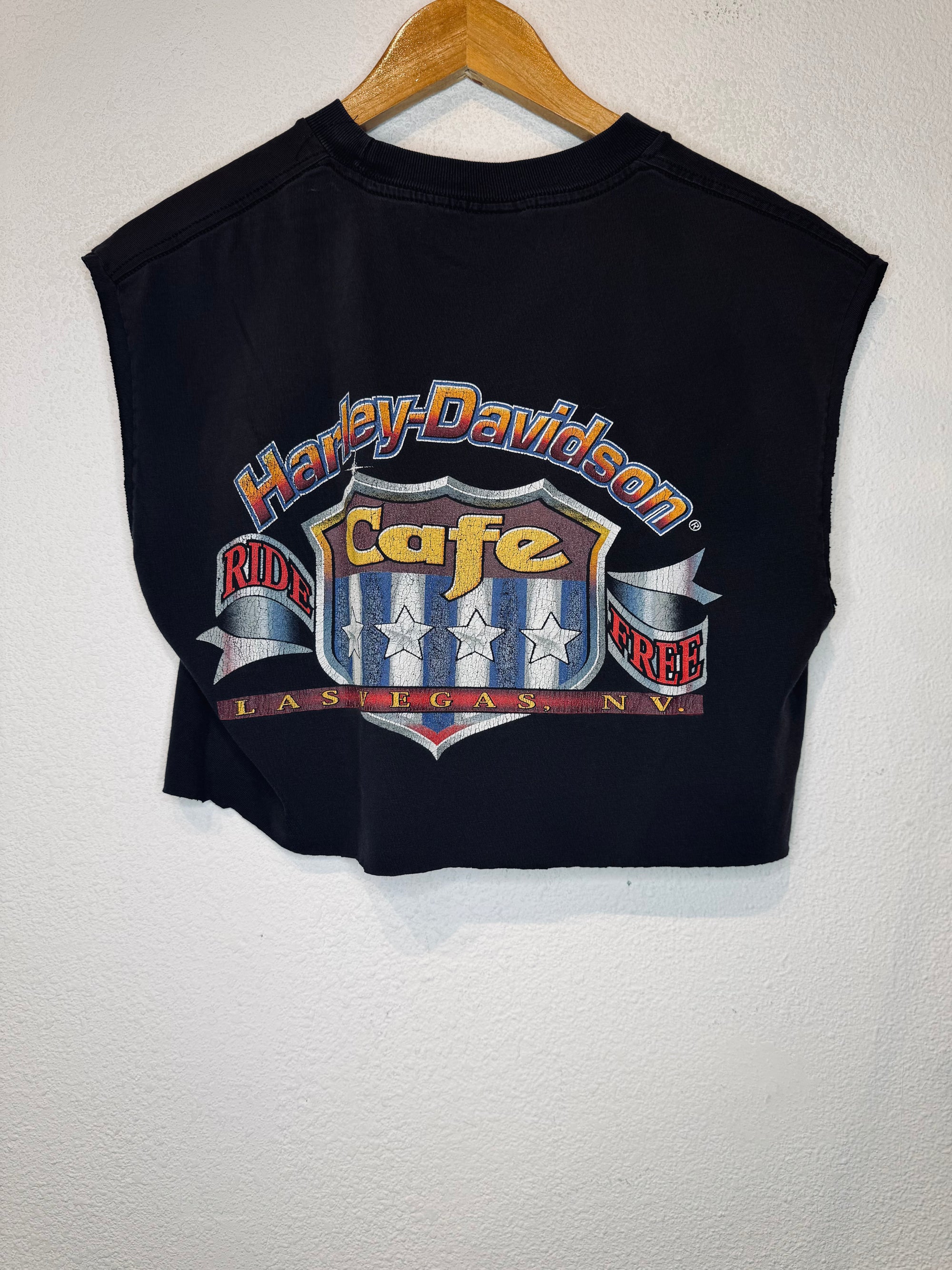 Harley Cafe Vintage Crop Tank