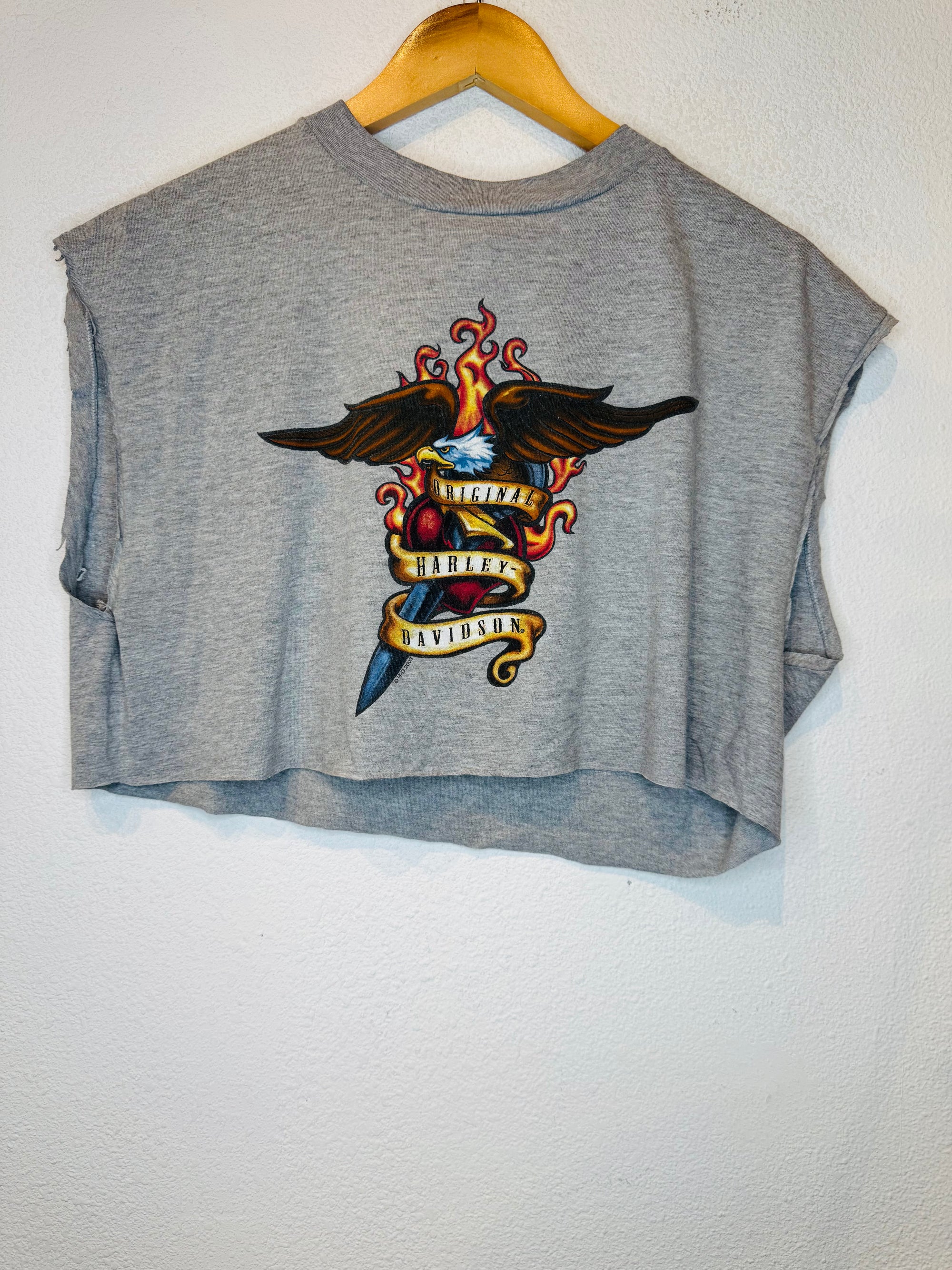 Origional Harley Vintage Crop Tank