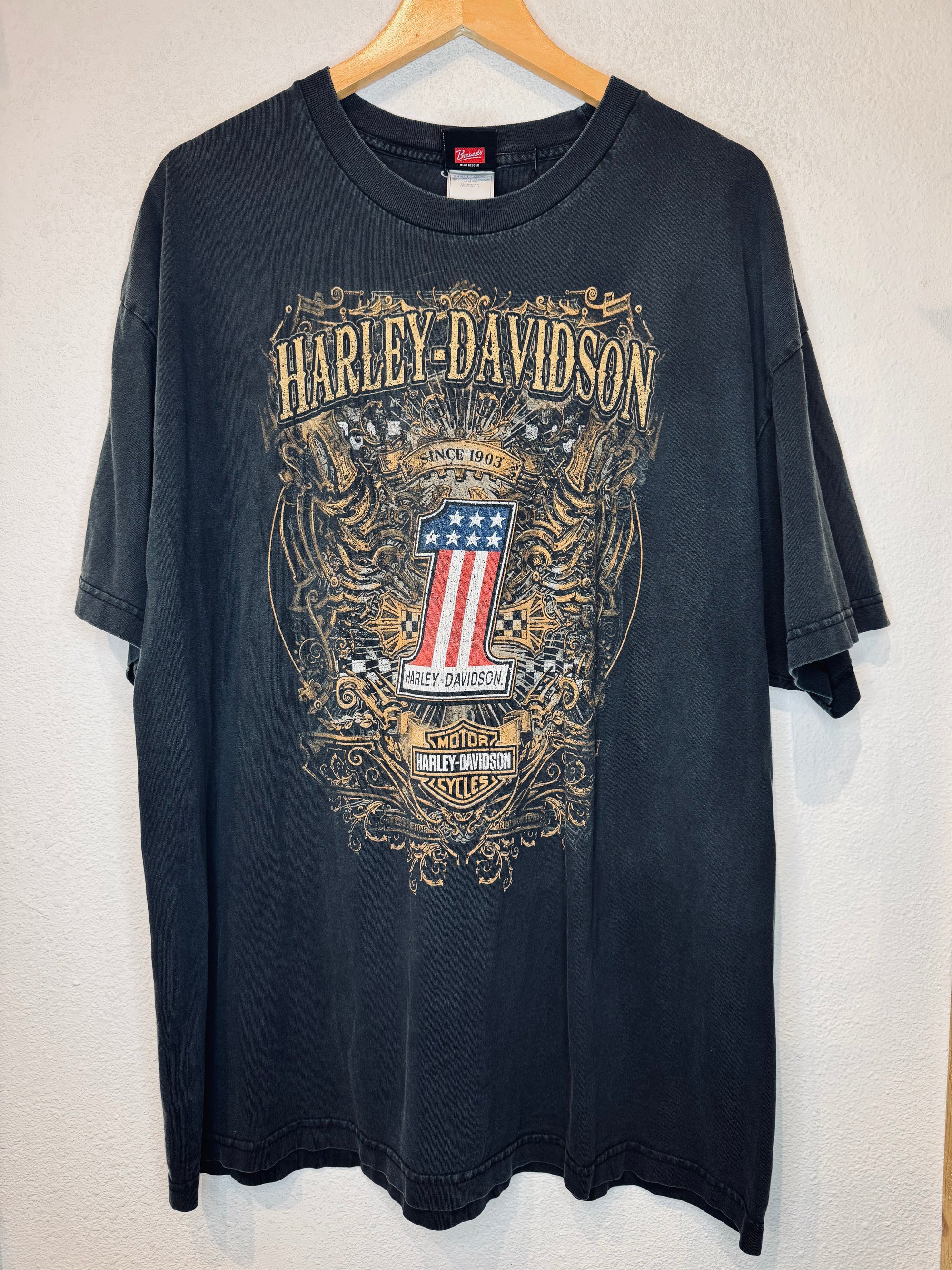 Vegas Harley Vintage Tee