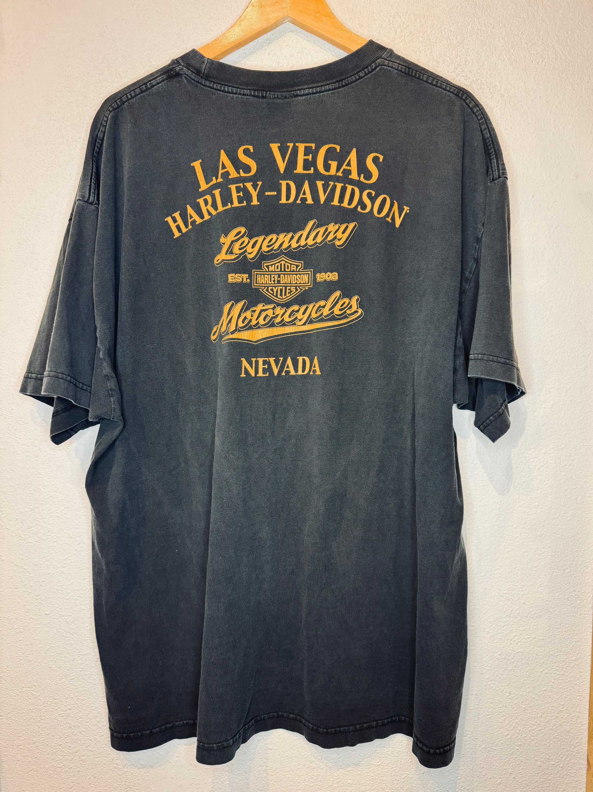 Vegas Harley Vintage Tee