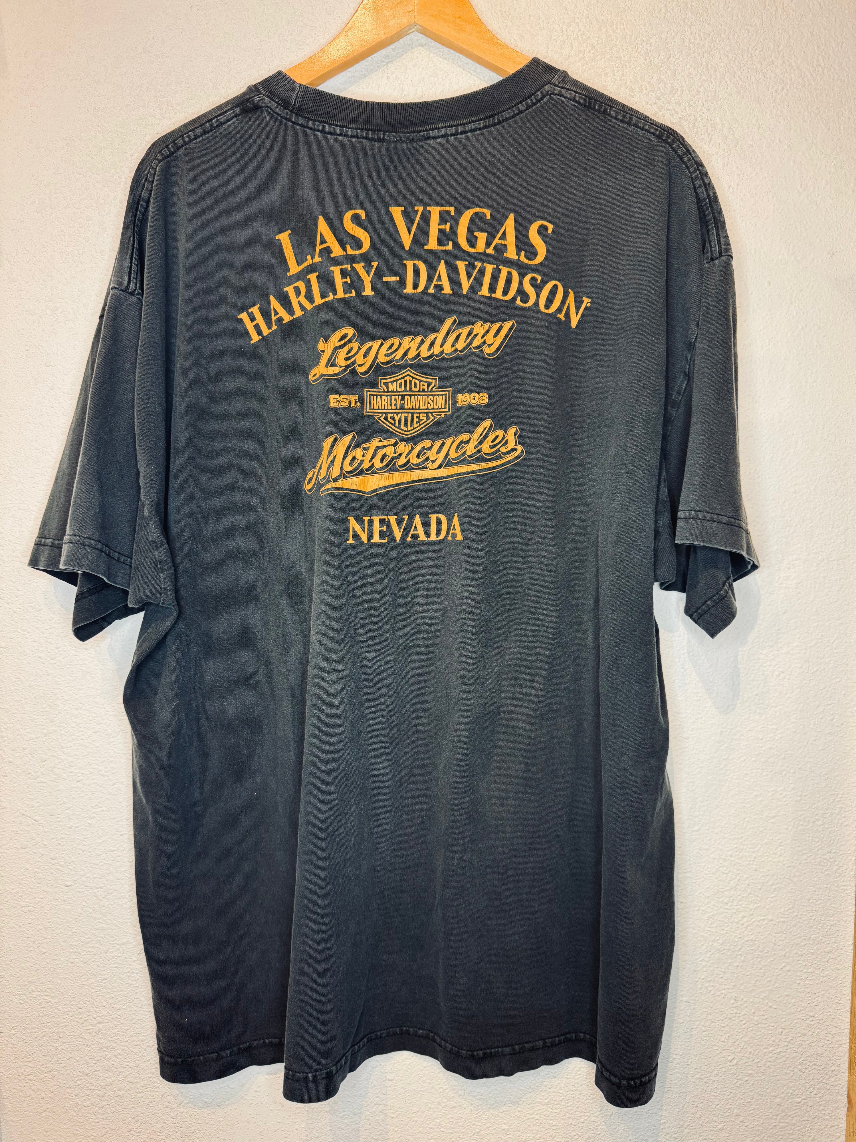 Vegas Harley Vintage Tee