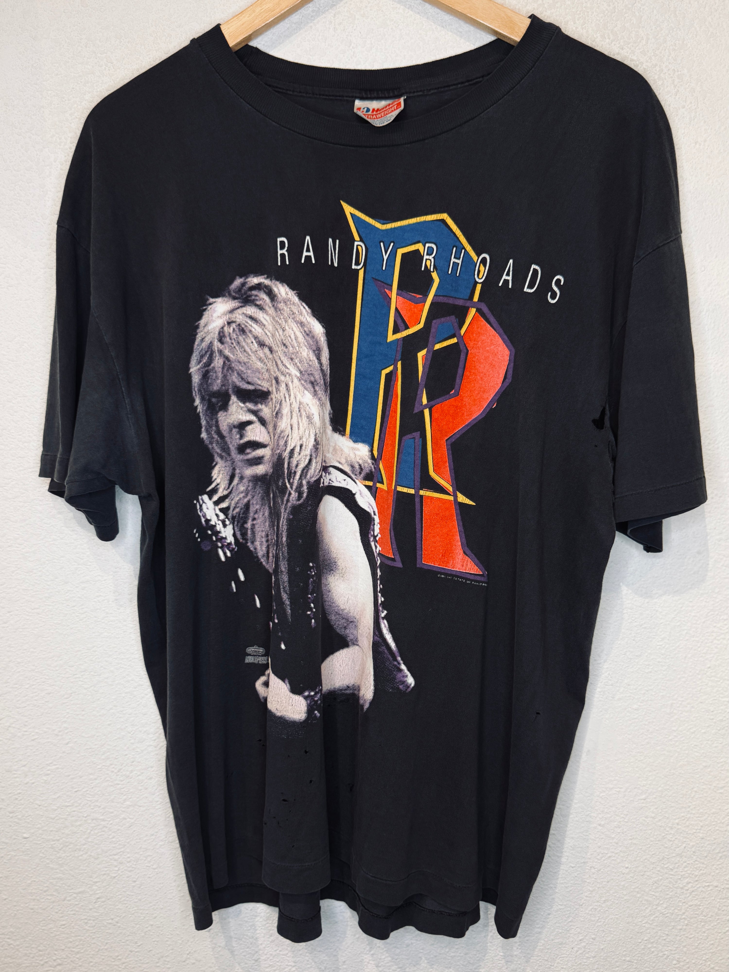 Randy Rhodes Vintage Tee - Burnout