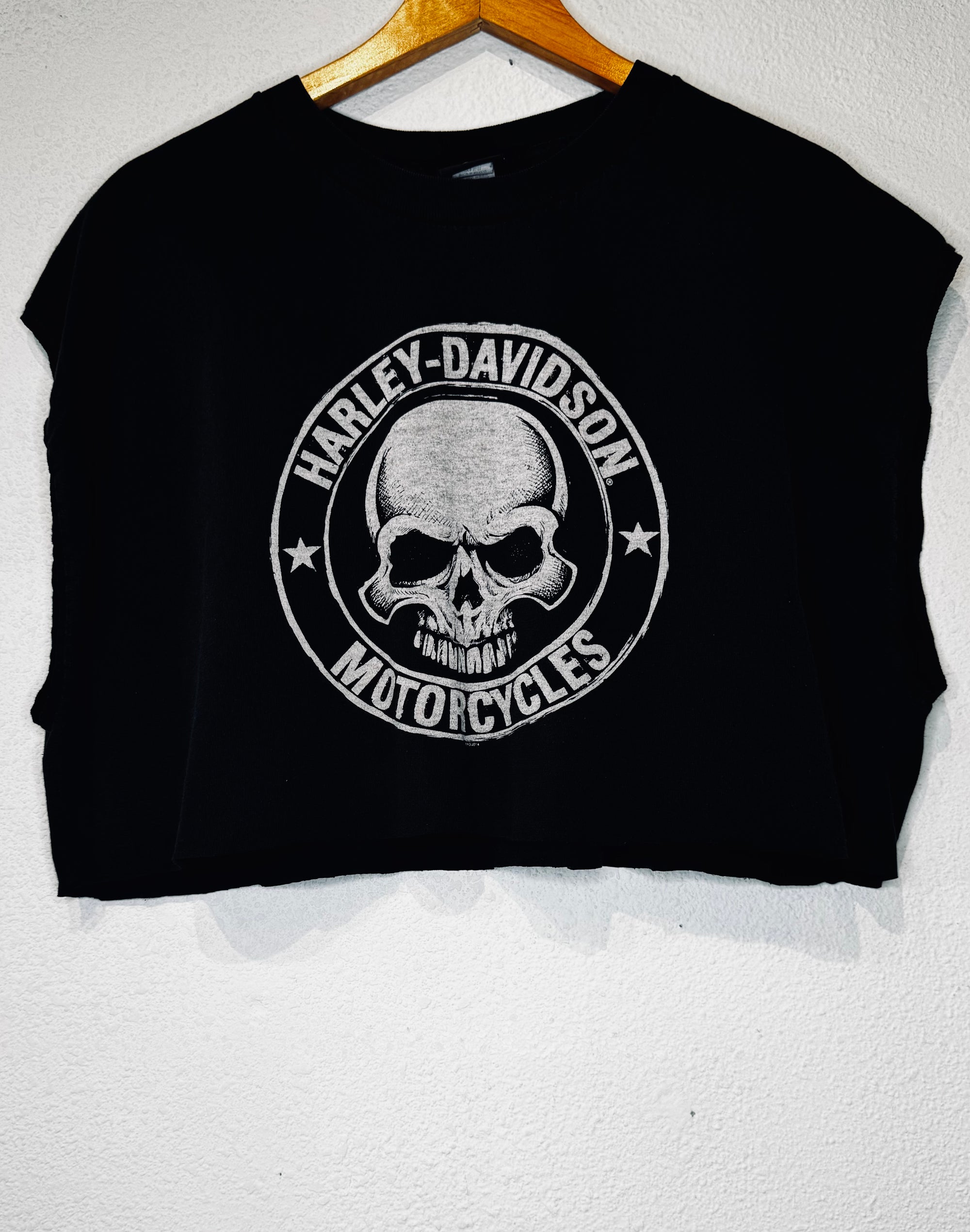 Alamo City Harley Vintage Crop Tee
