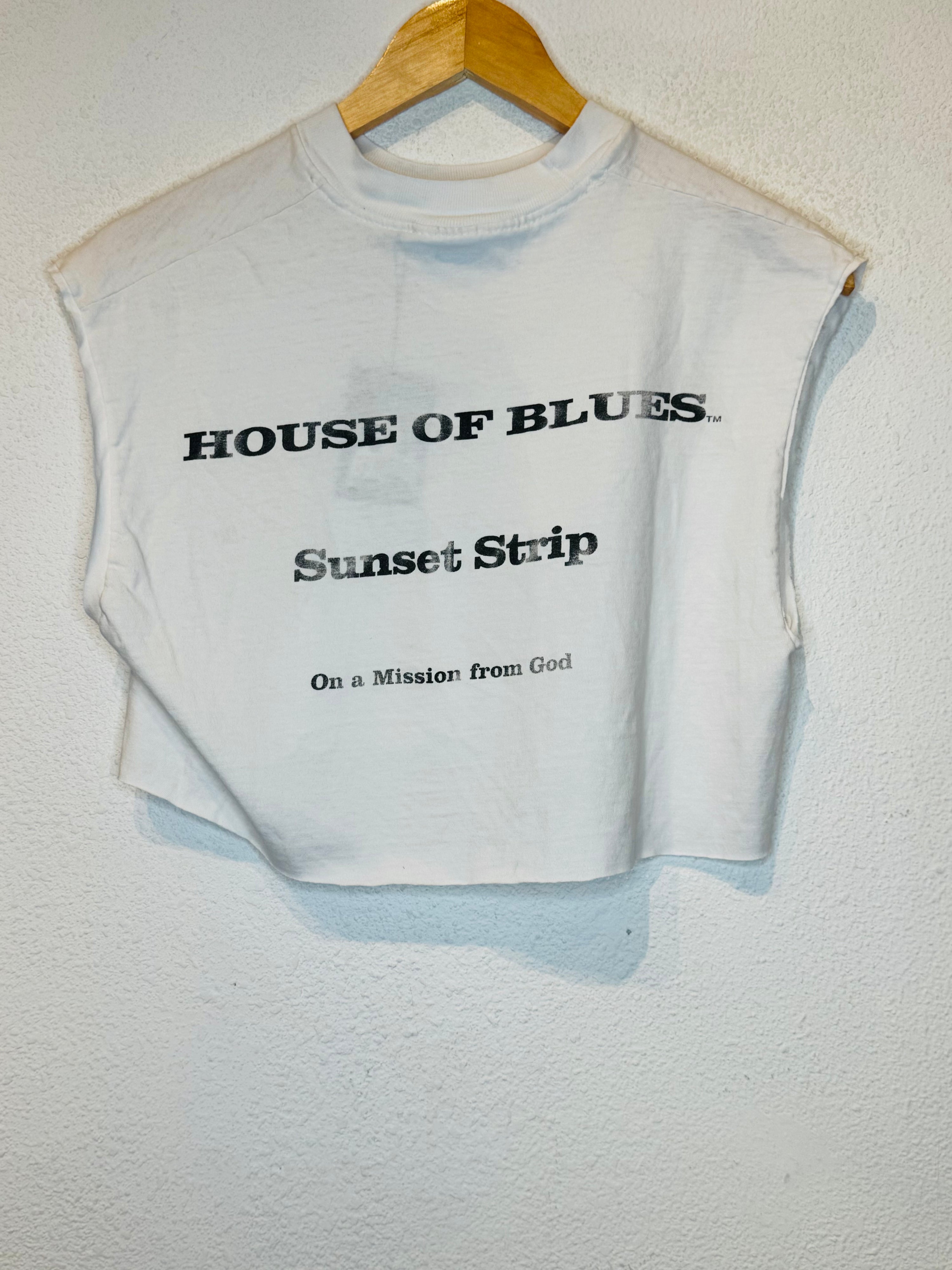 Blues Brothers Vintage Crop Tank