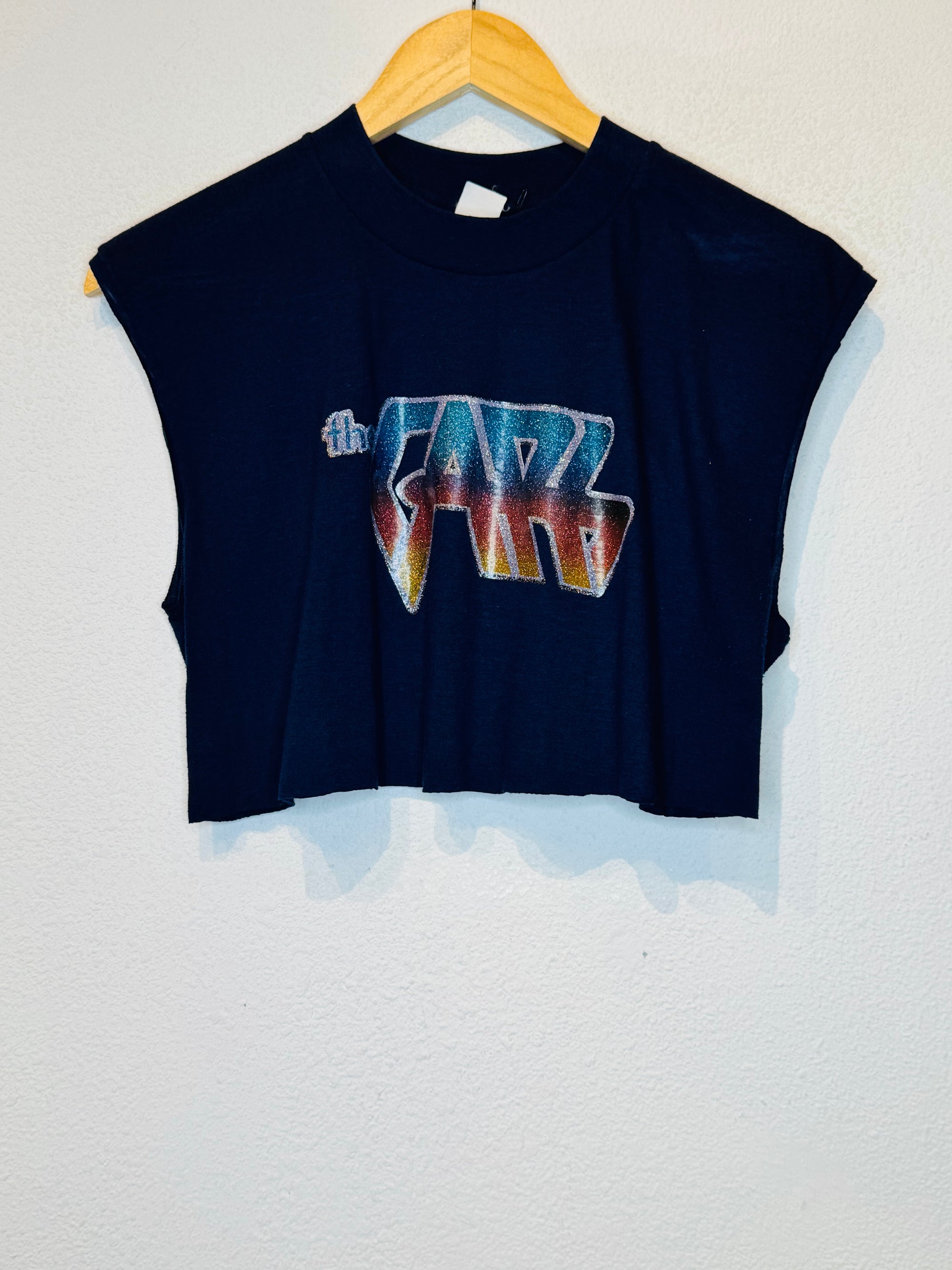 The Cars Vintage Crop Tank