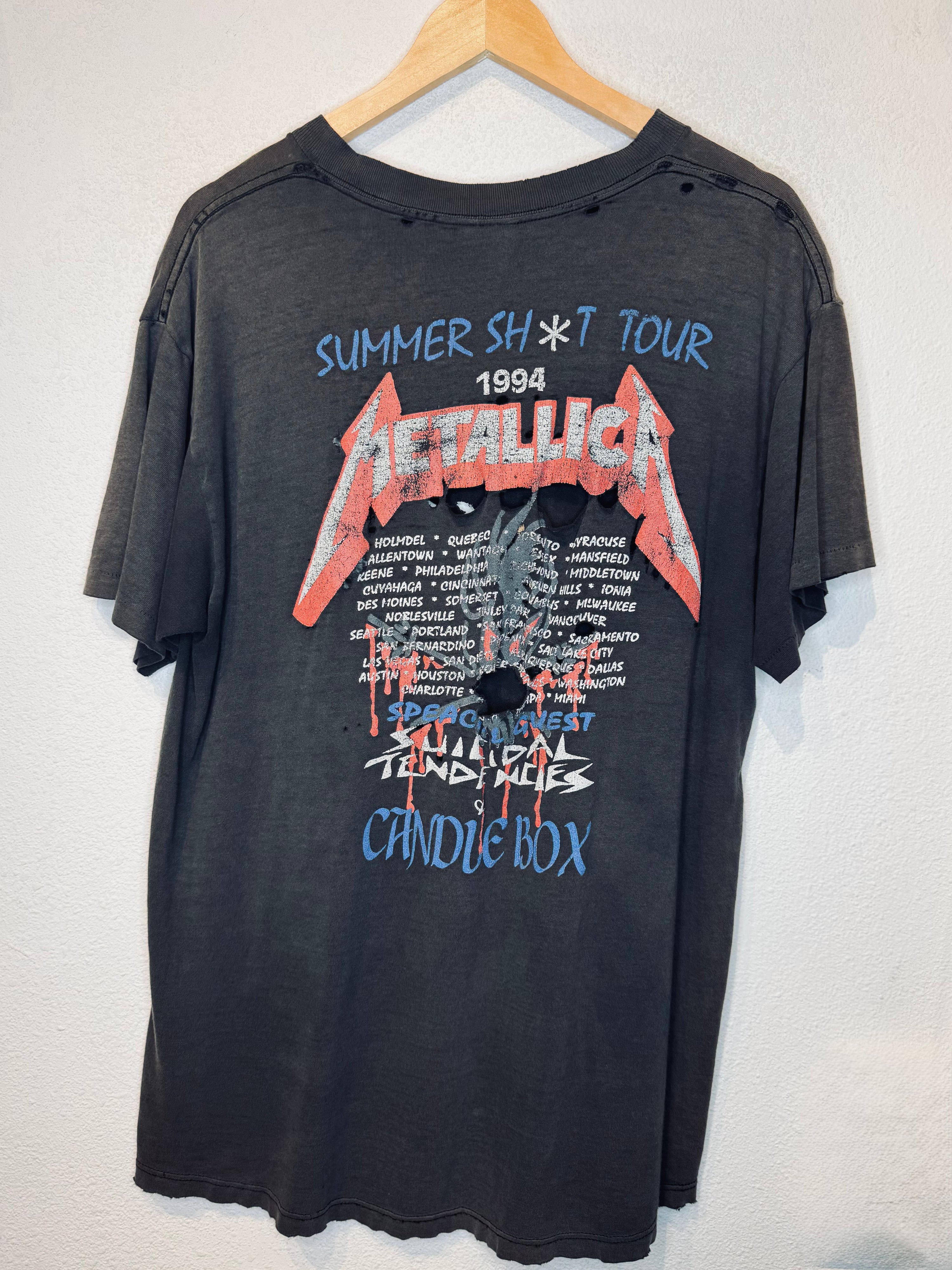Thrashed Metallica '94 Vintage Tee
