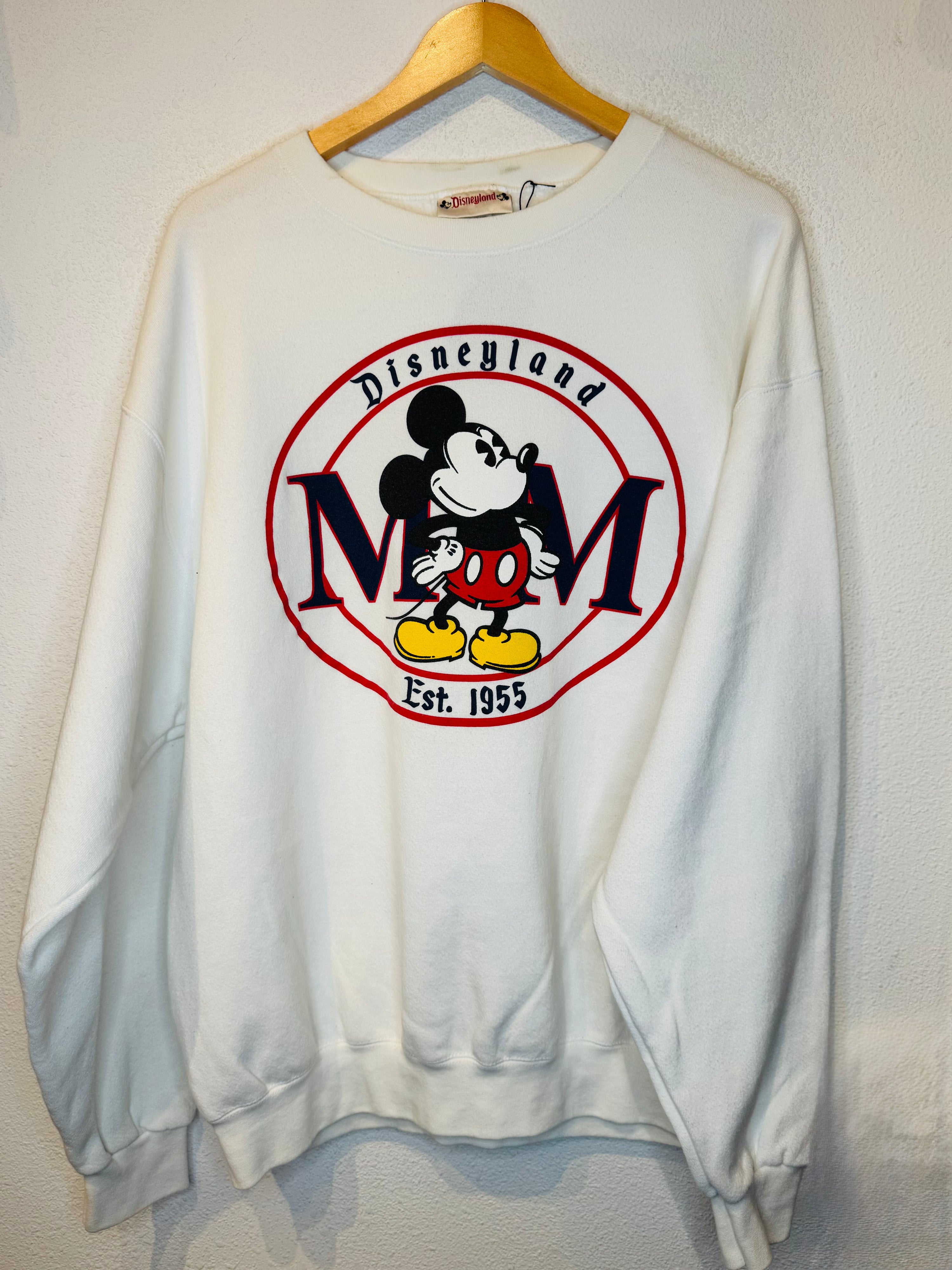 Mickey Disneyland Vintage Crewneck