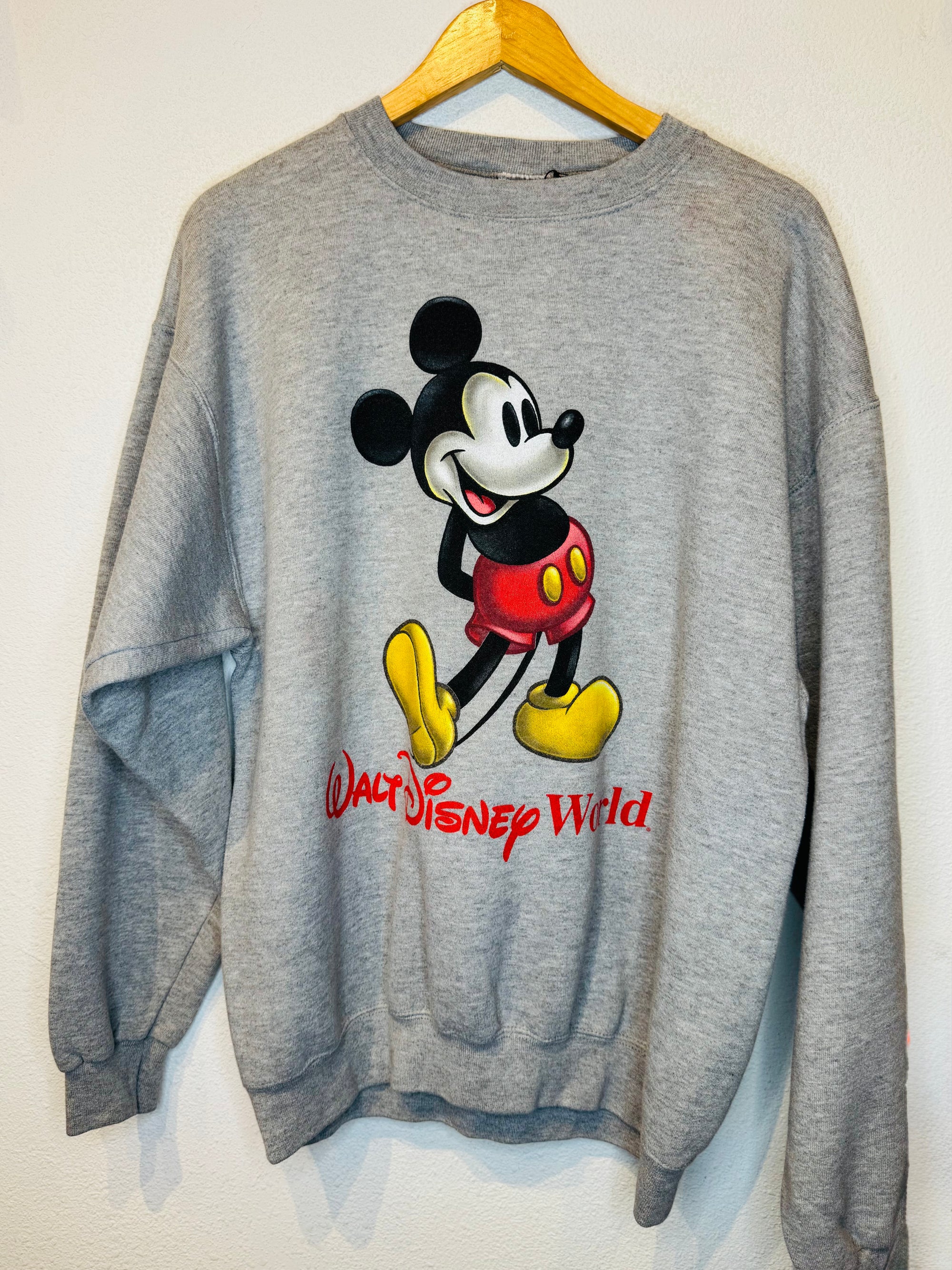 Mickey Disney World Vintage Crewneck