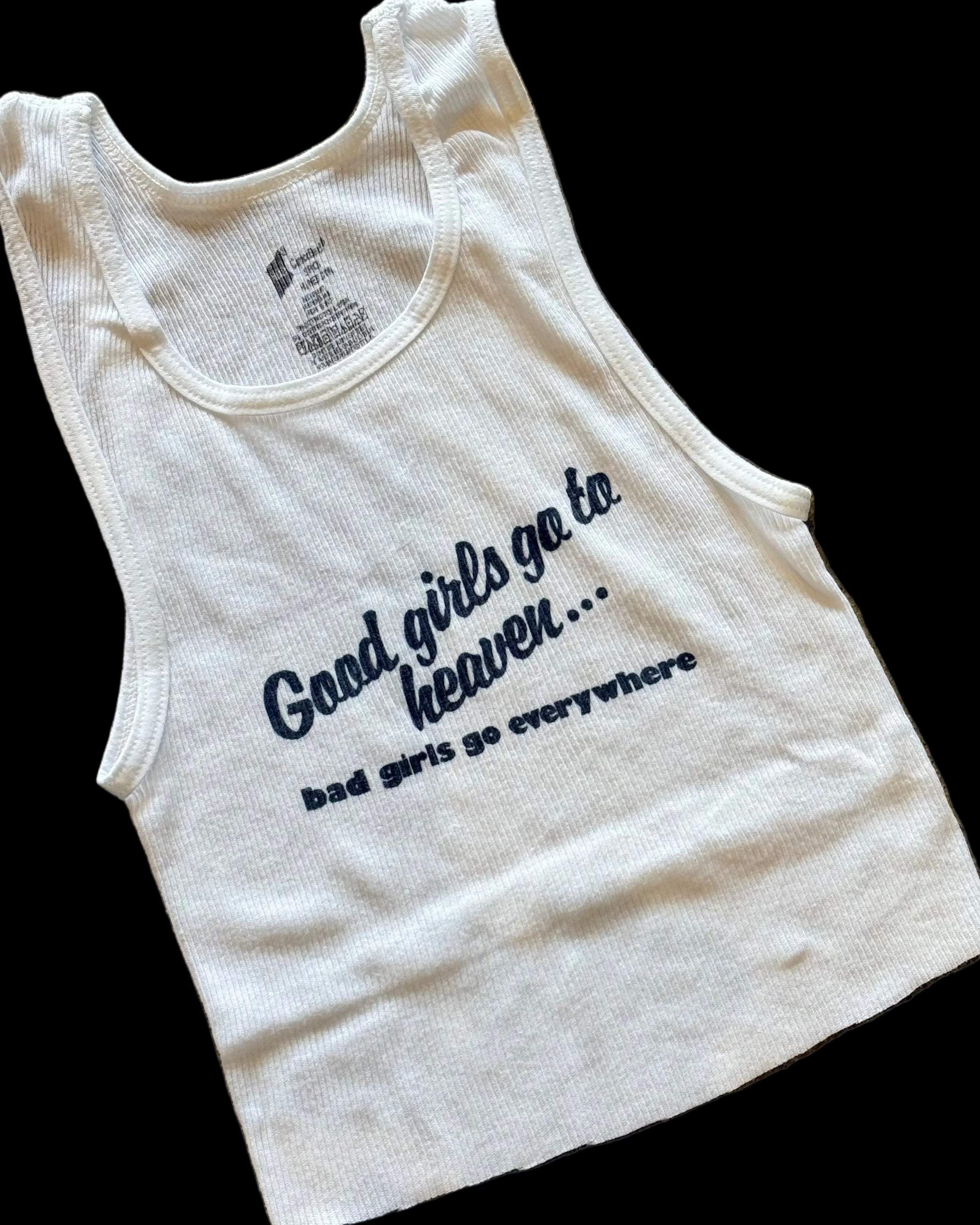Good Girl Crop Tank