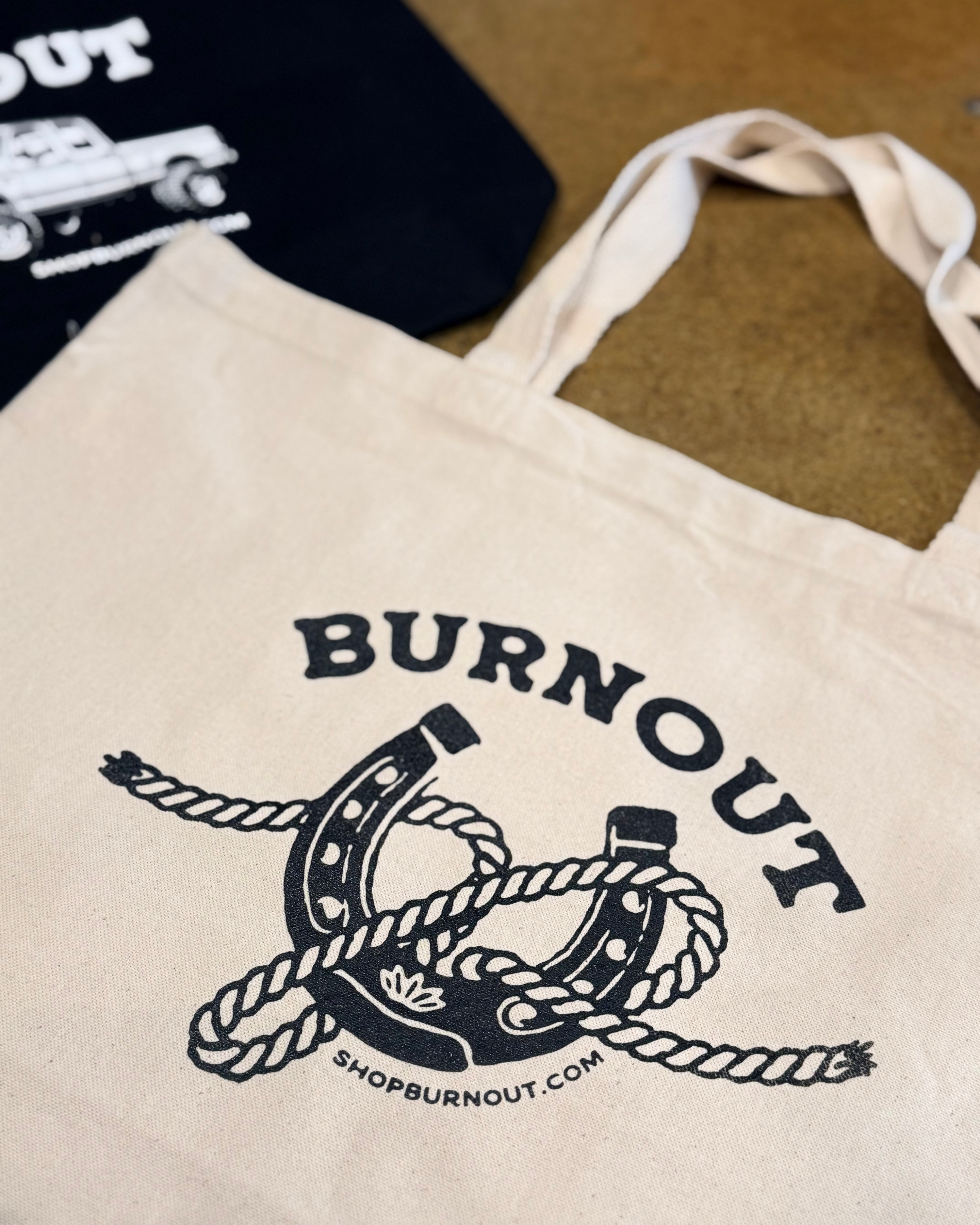 Burnout Shop Tote - Western
