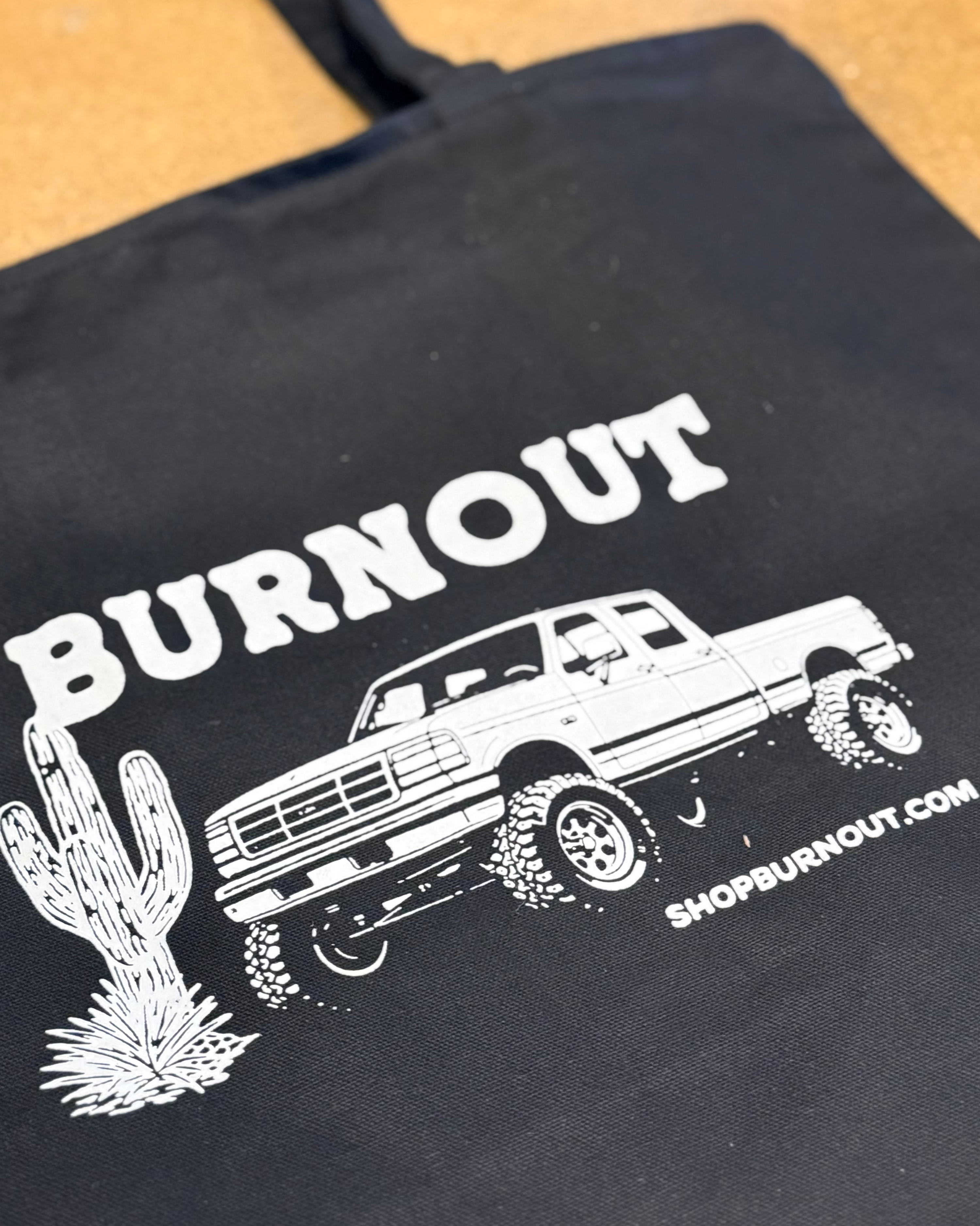 Burnout Shop Tote - Western
