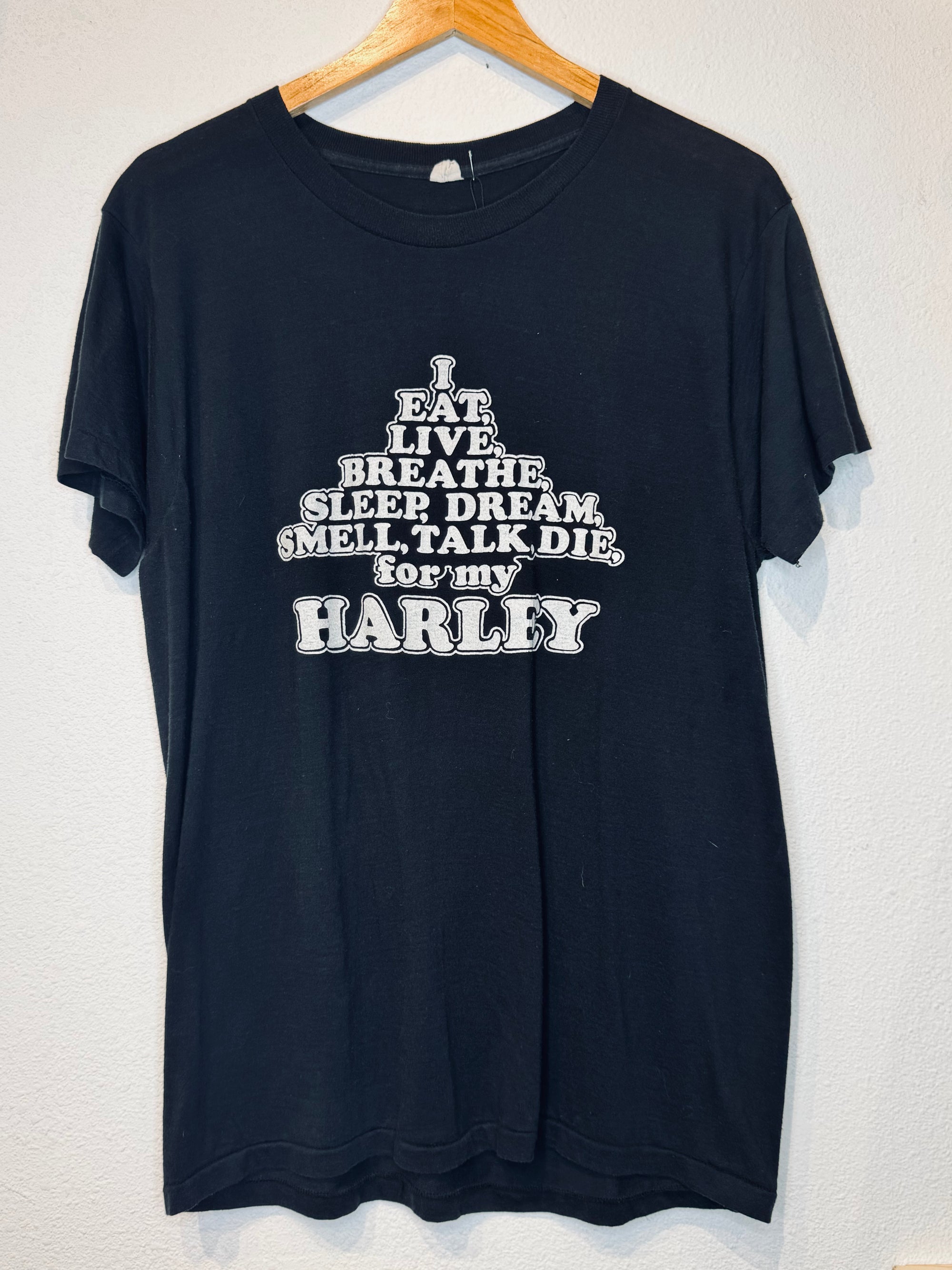 Eat Live Breathe Harley Vintage Tee