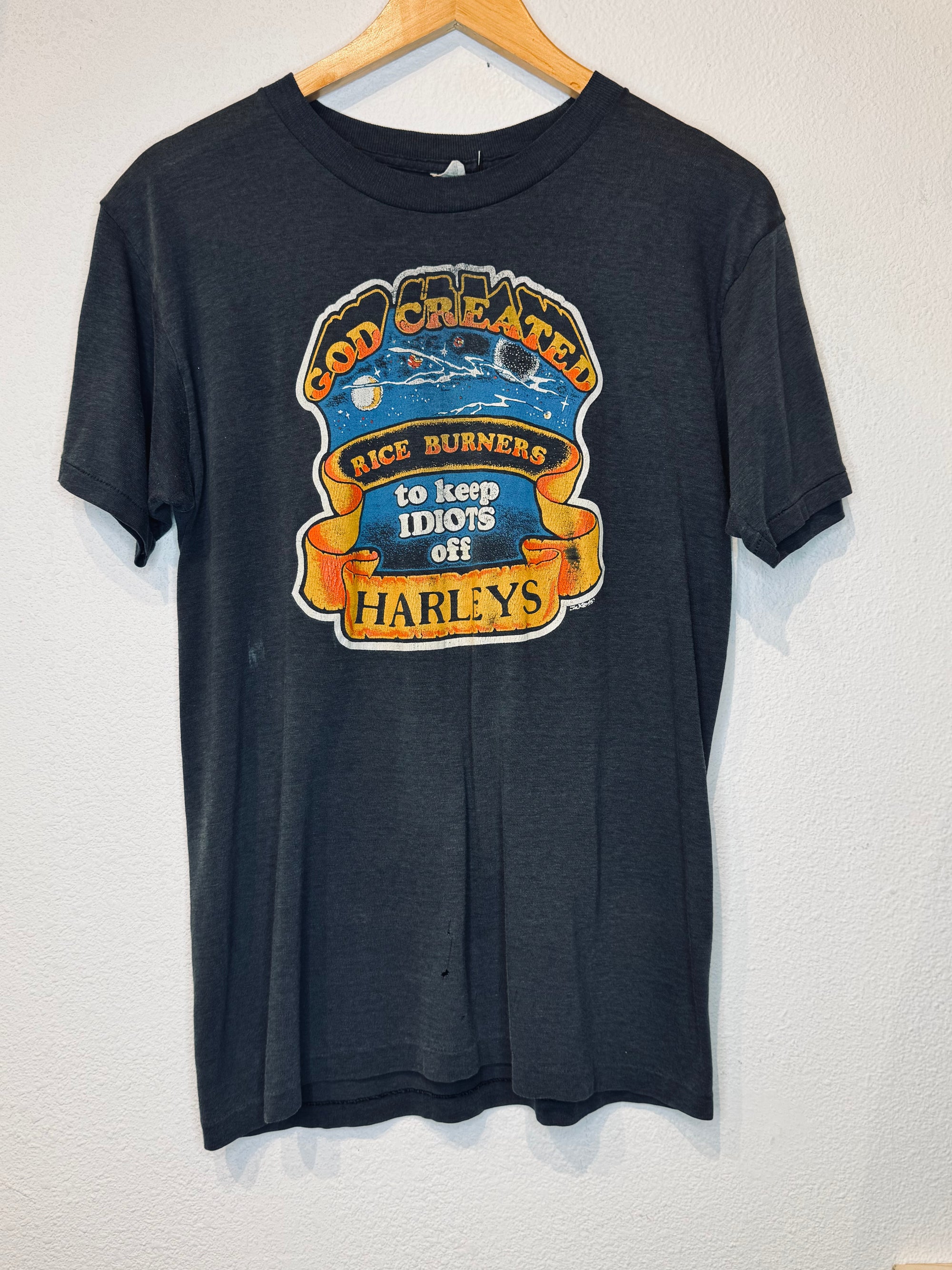 Rice Burners Harley Vintage Tee