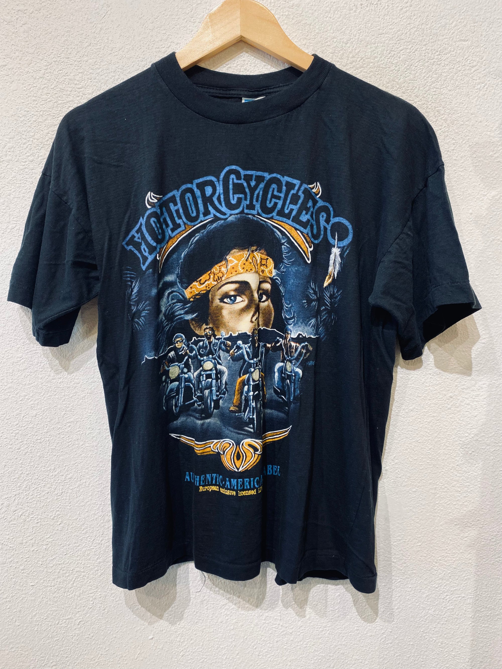 Motorcycles American Label Vintage Tee