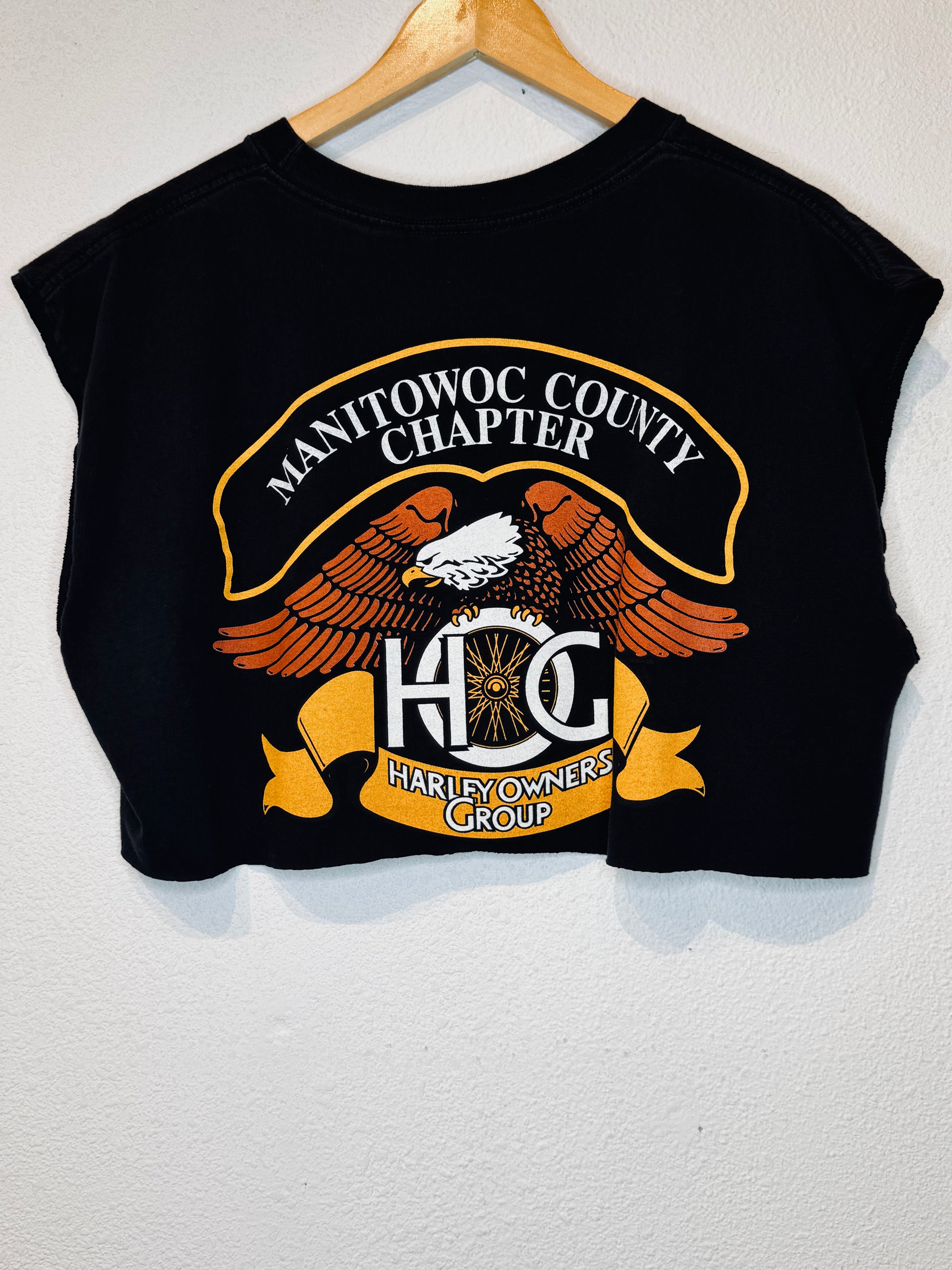 Manitowoc Harley Vintage Crop Tank