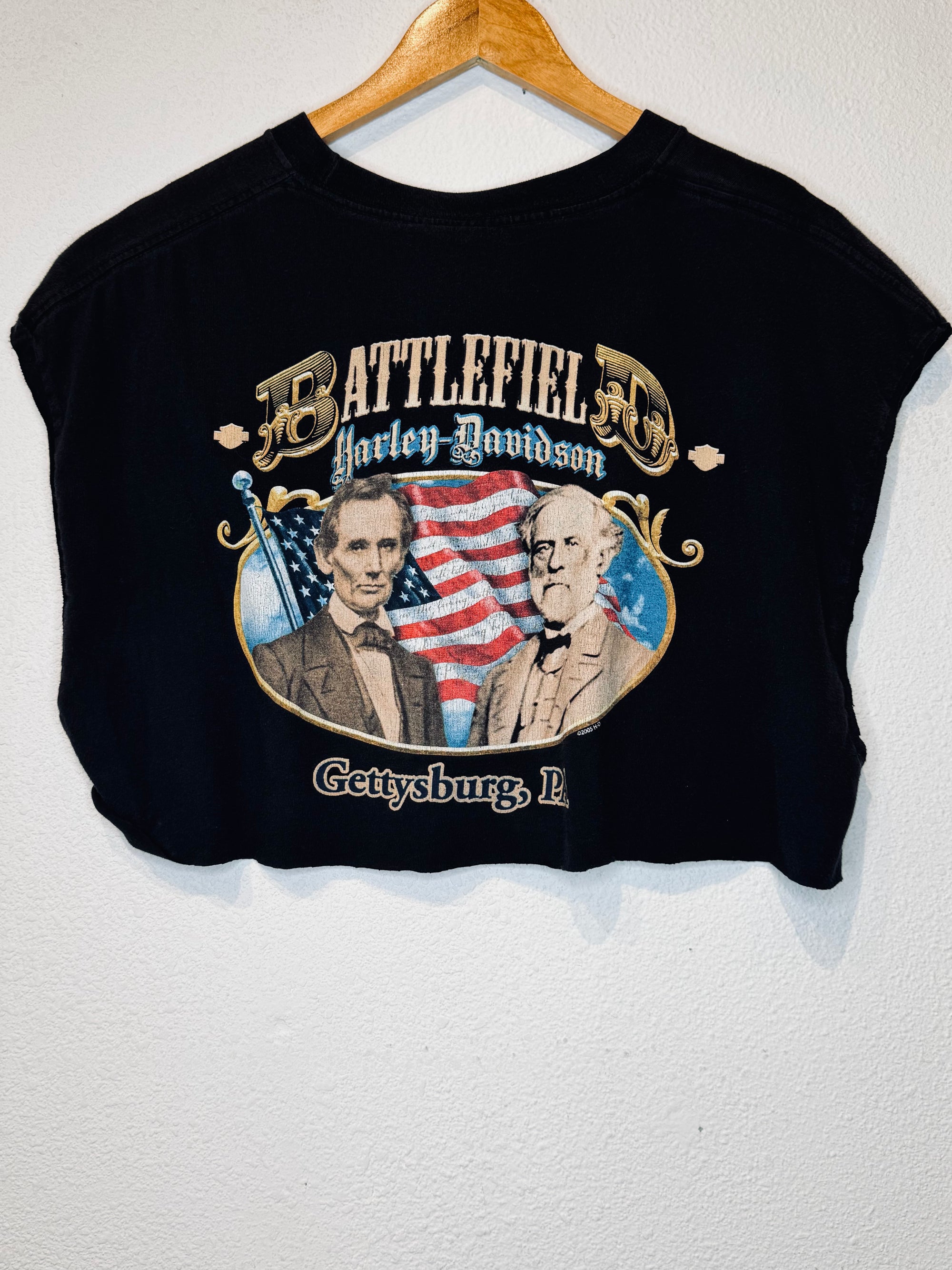 Battlefield Harley Vintage Crop Tank