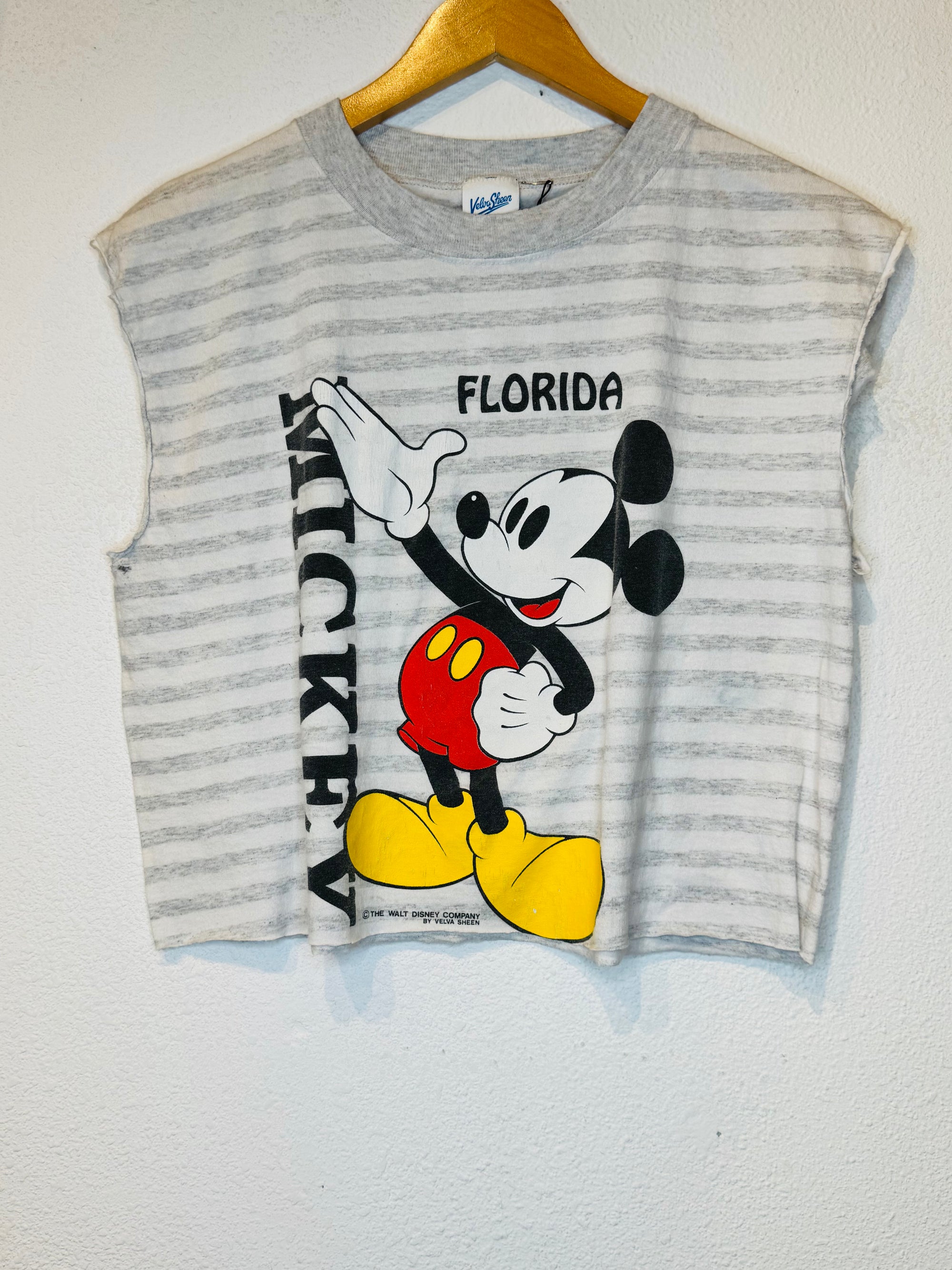 Mickey Florida Vintage Crop Tank
