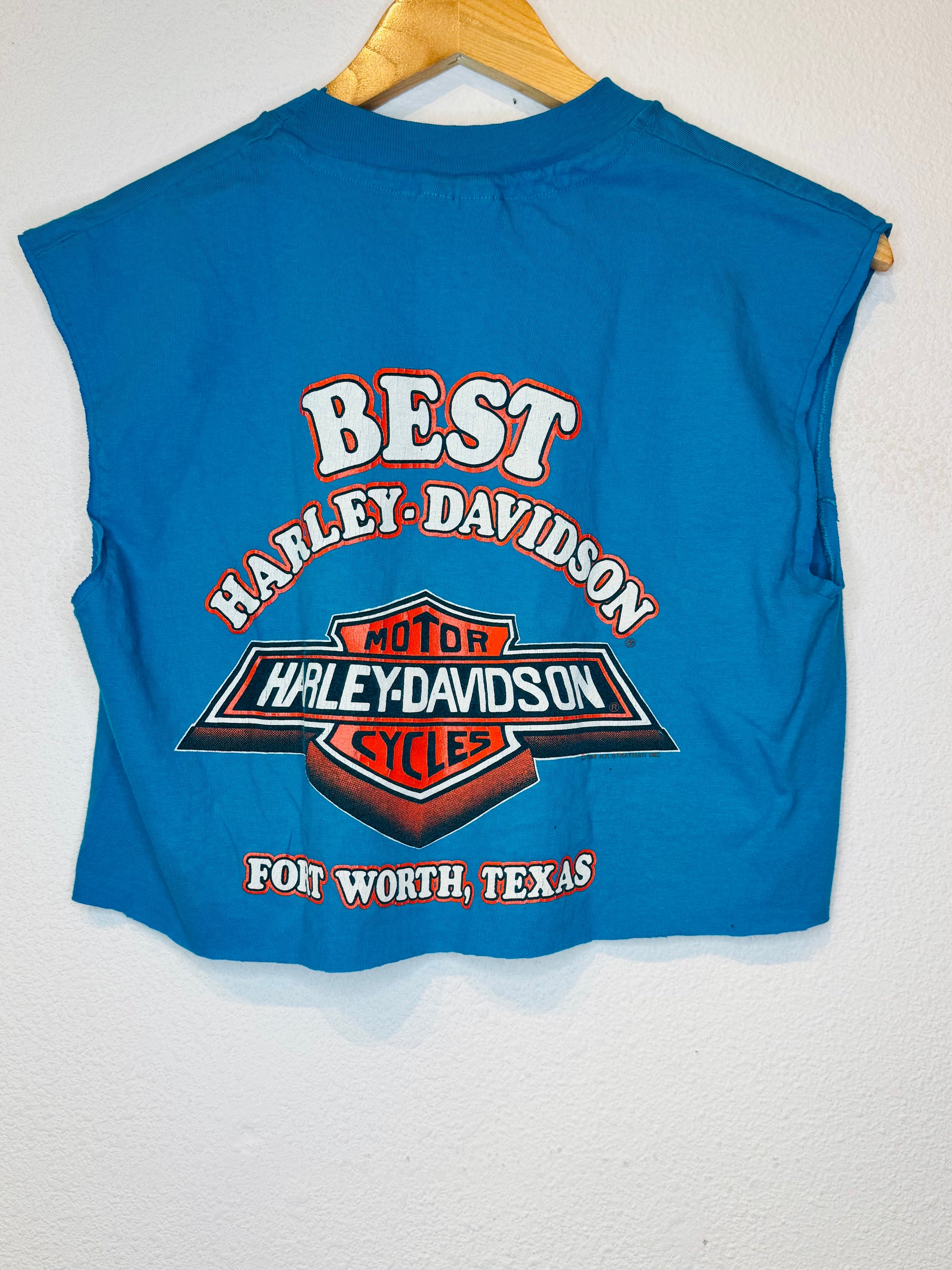 Soaring High Harley Vintage Crop Tank