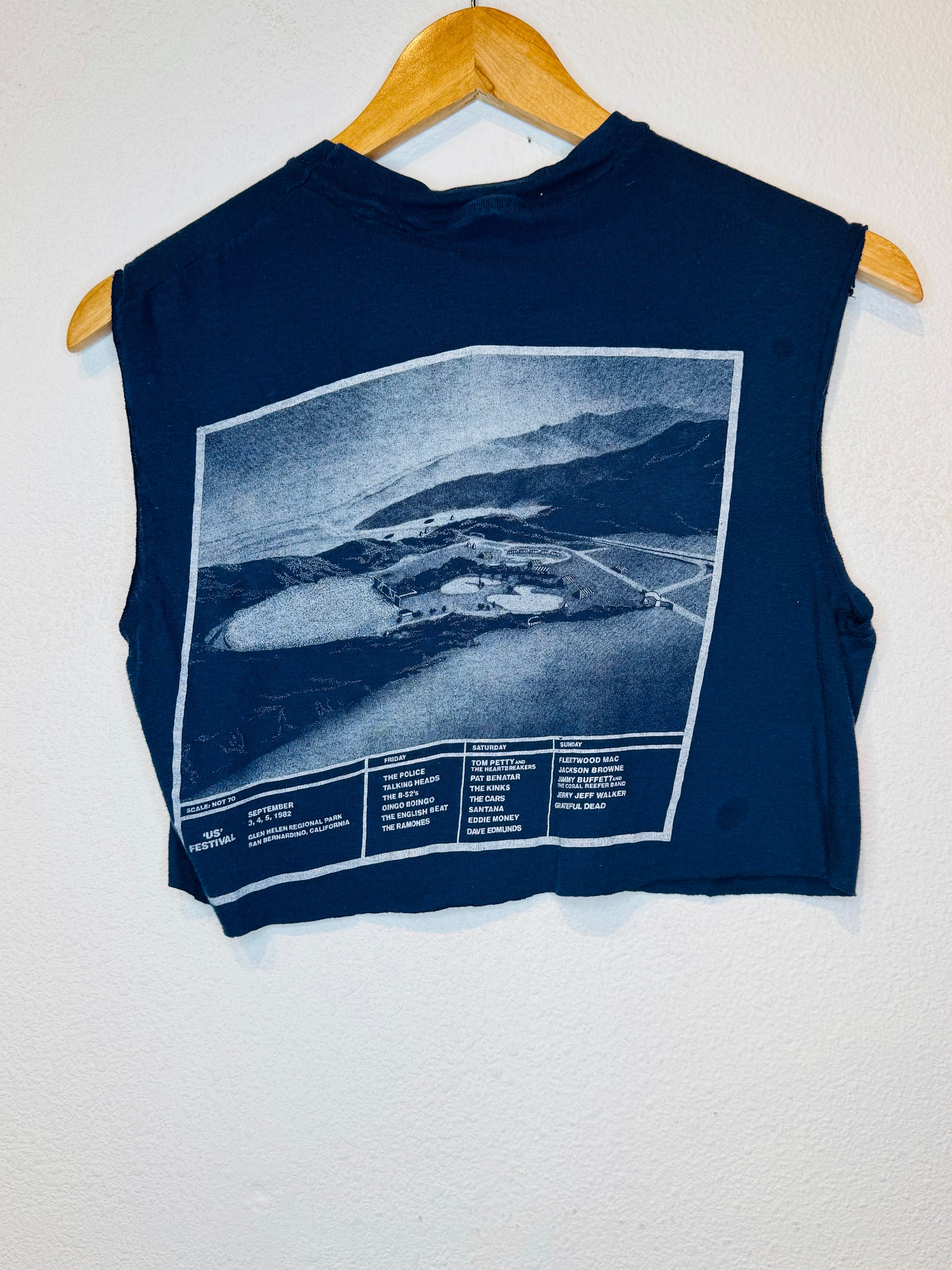 Clean Team Vintage Crop Tank