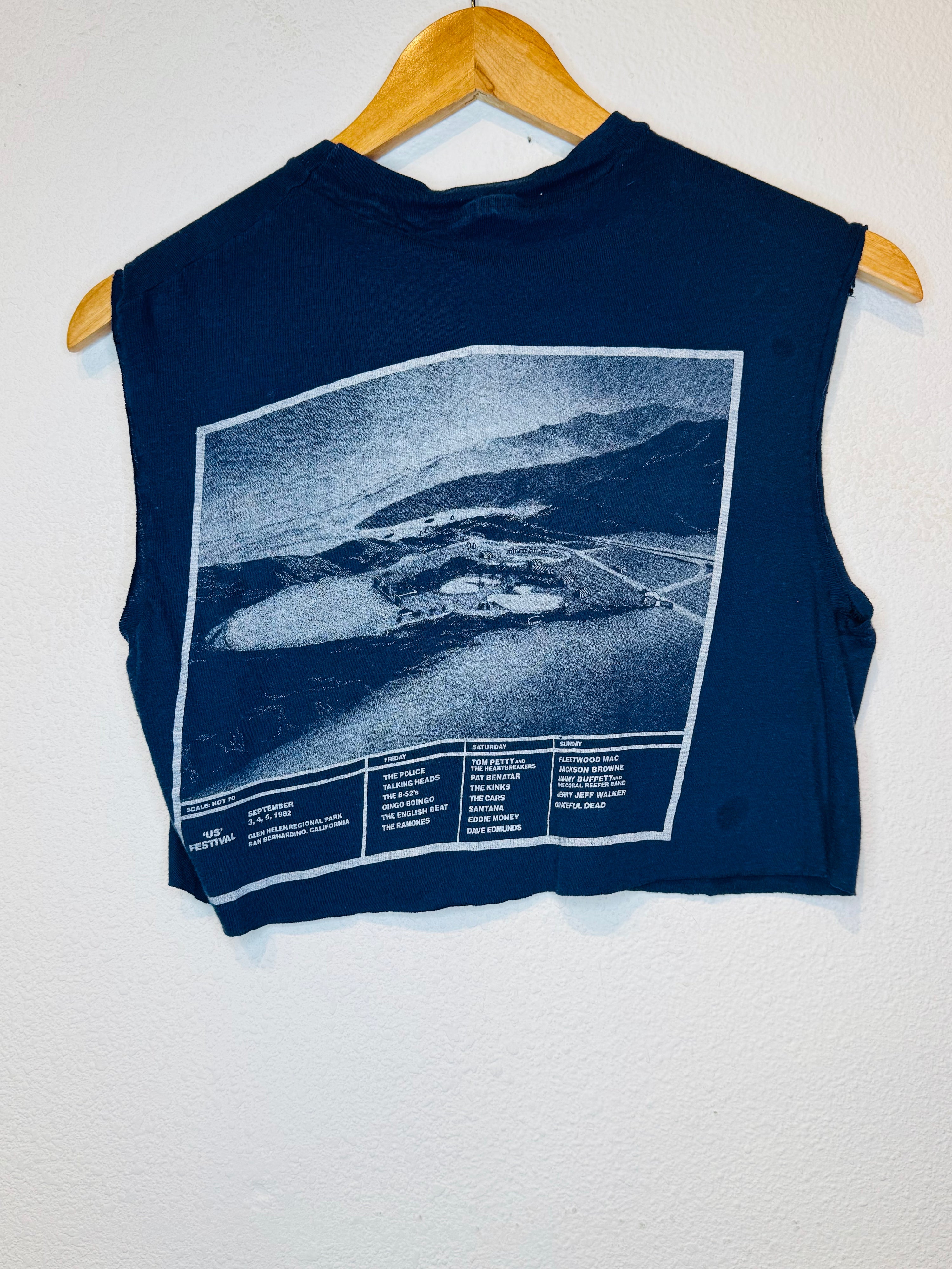 Clean Team Vintage Crop Tank