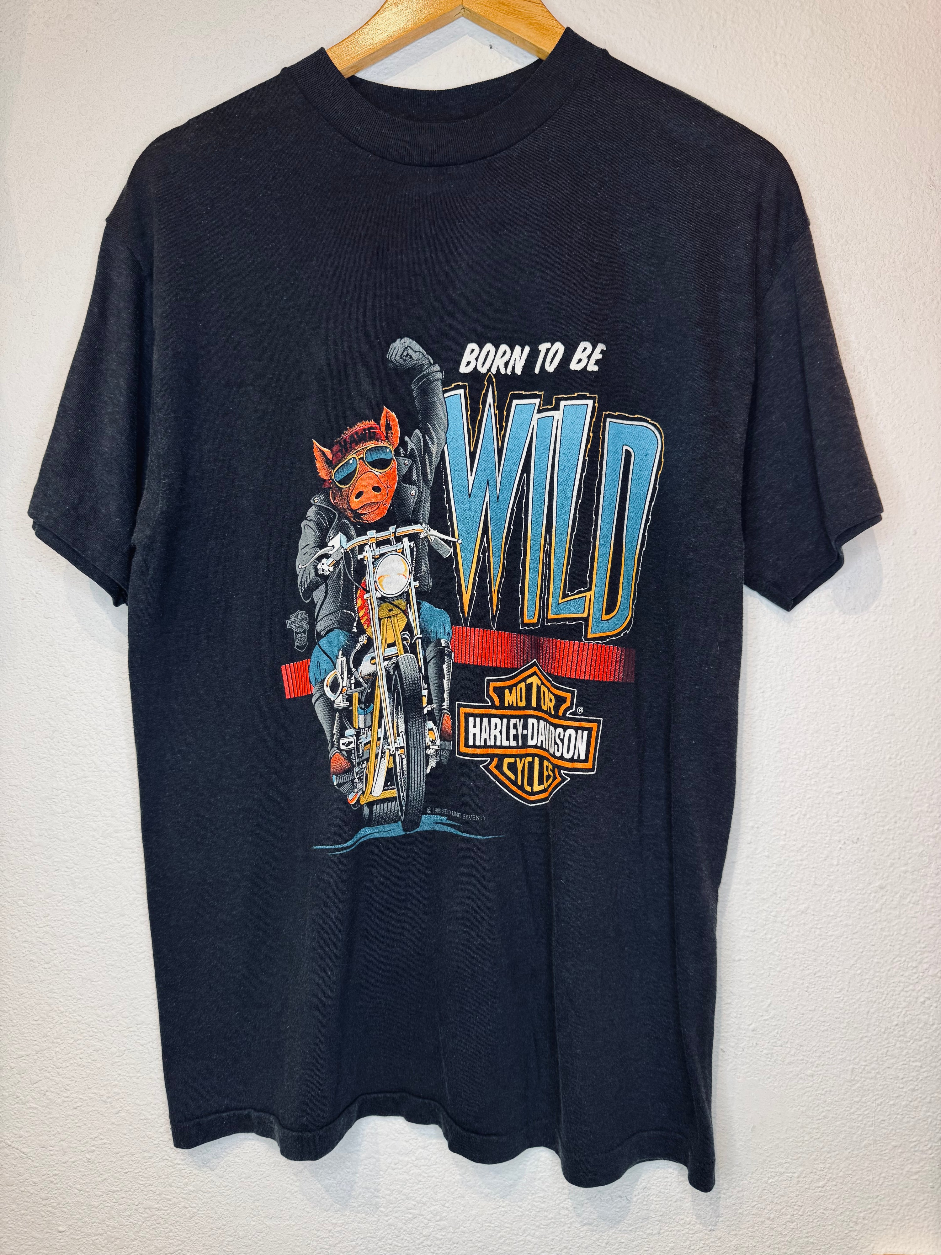 Born to be Wild Harley Vintage Tee