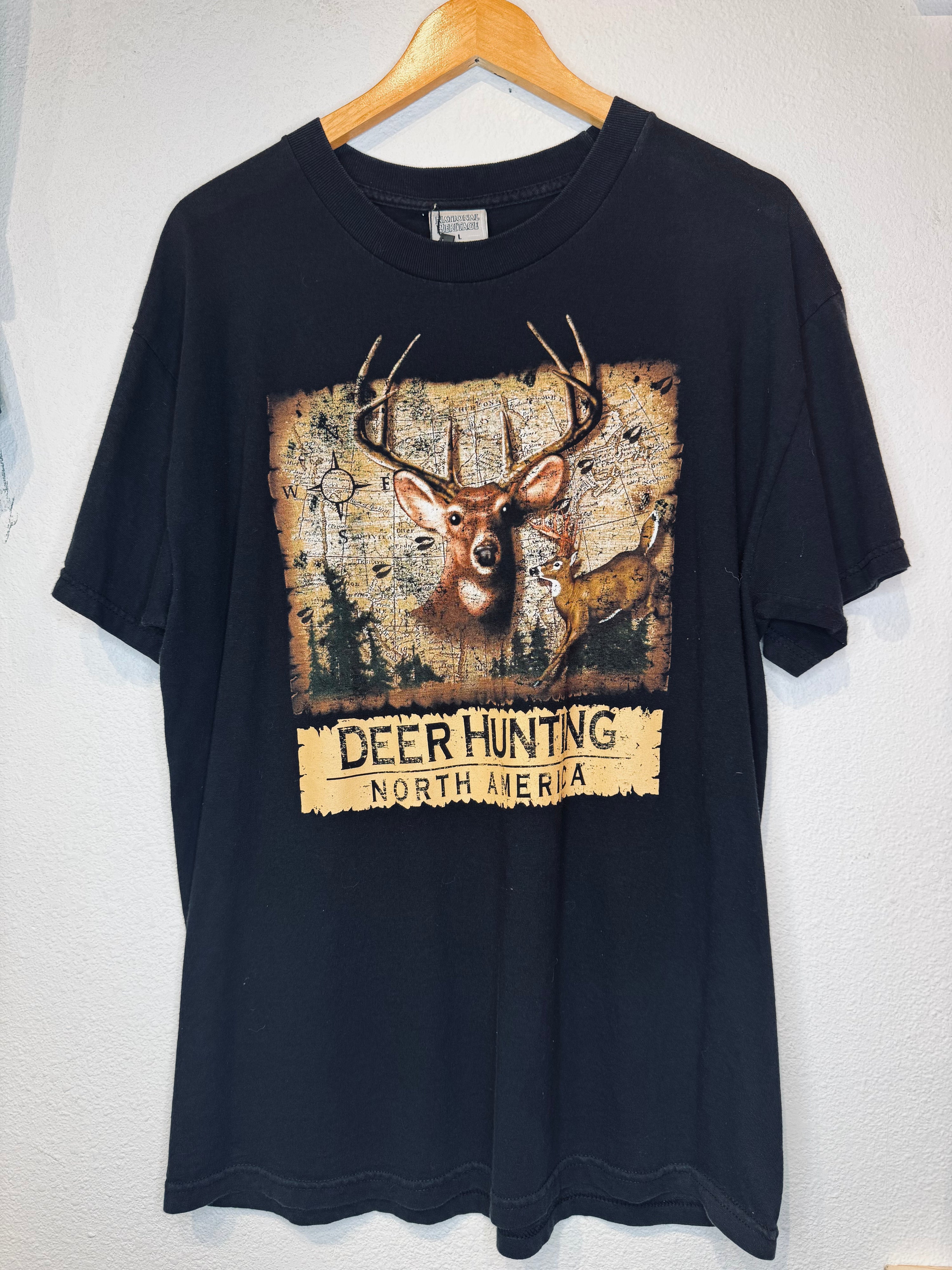 Deer Hunting Vintage Tee