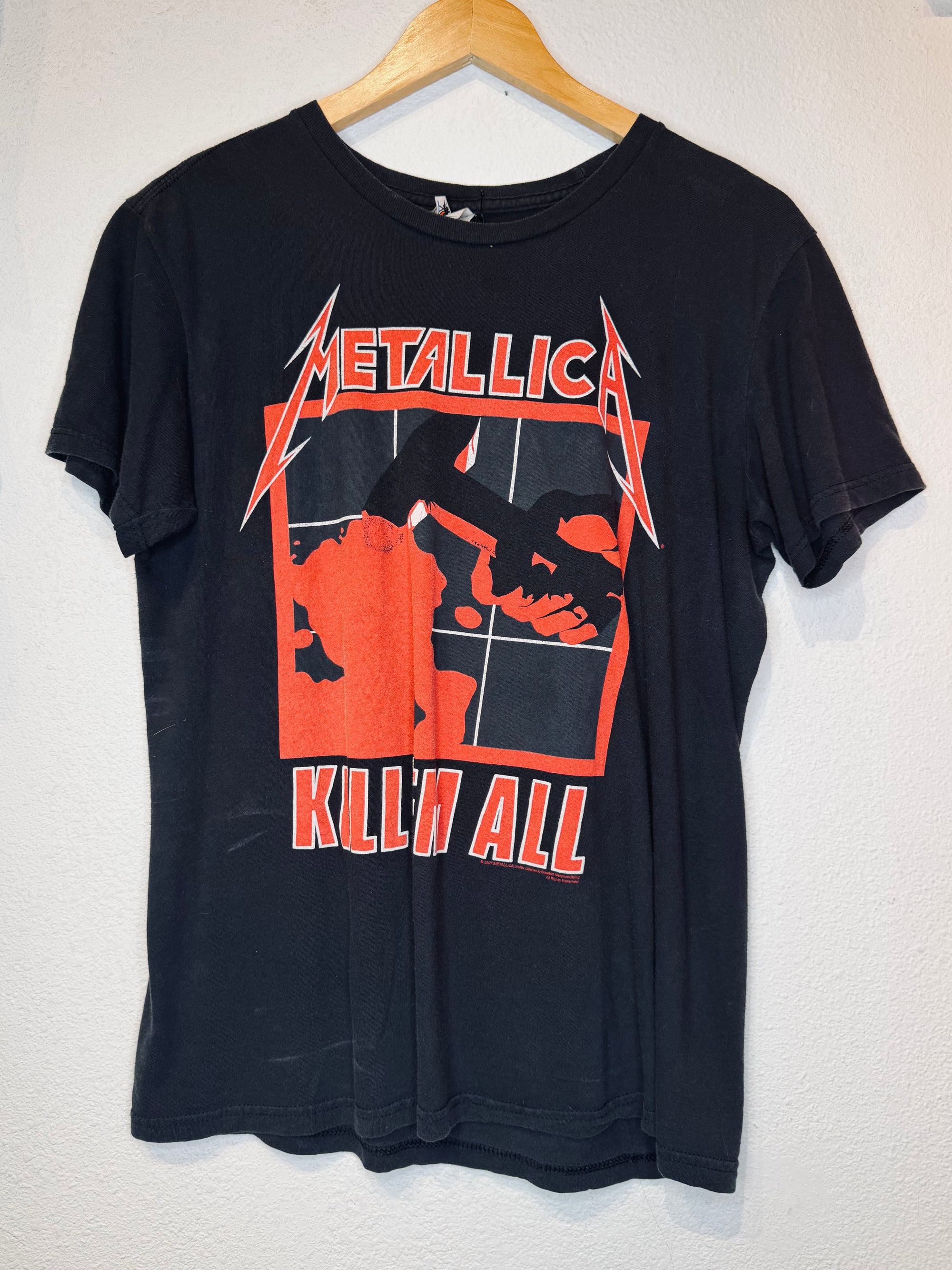 Metallica Kill em All Vintage Tee
