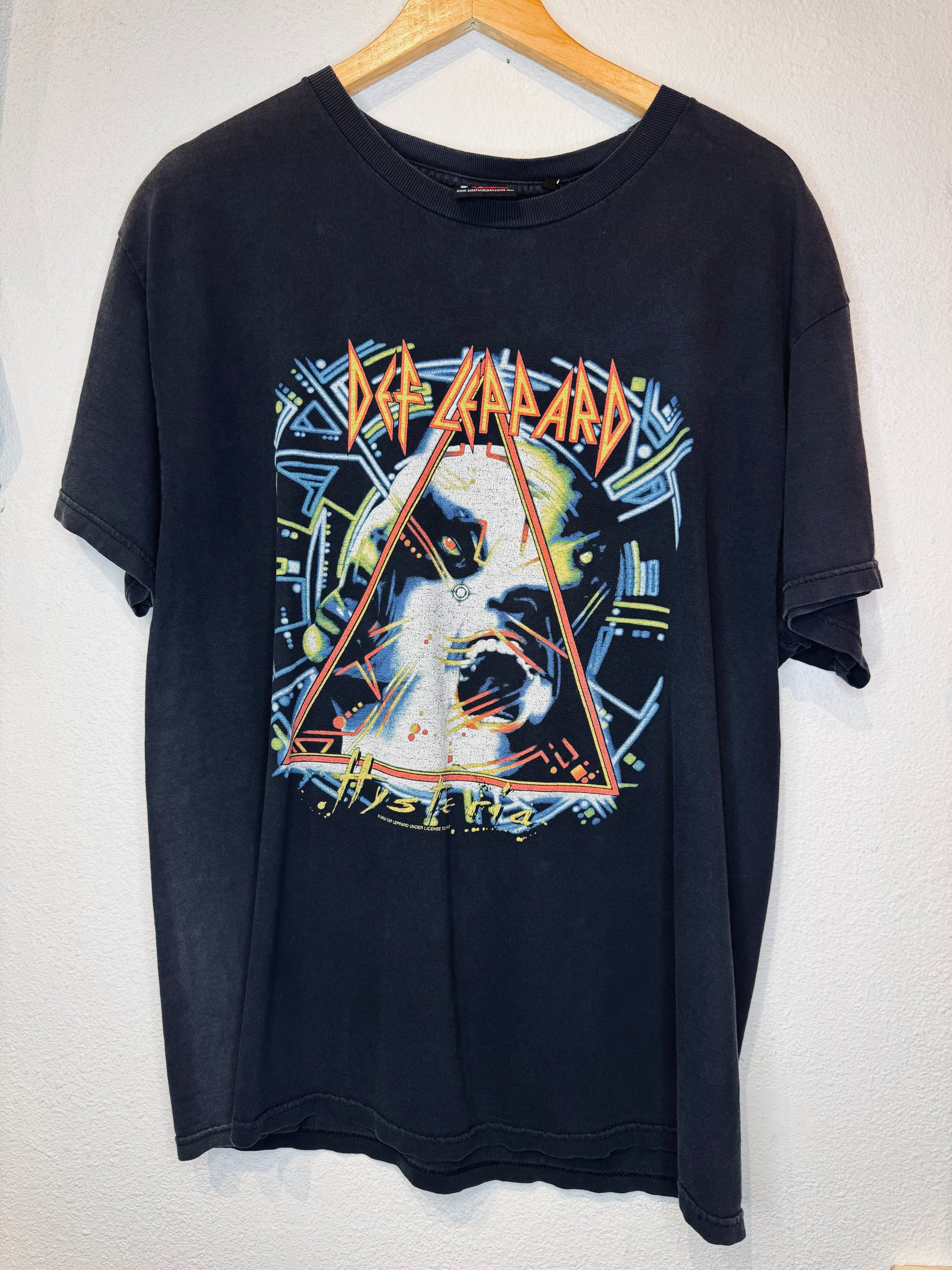 Def Leppard Hysteria Vintage Tee