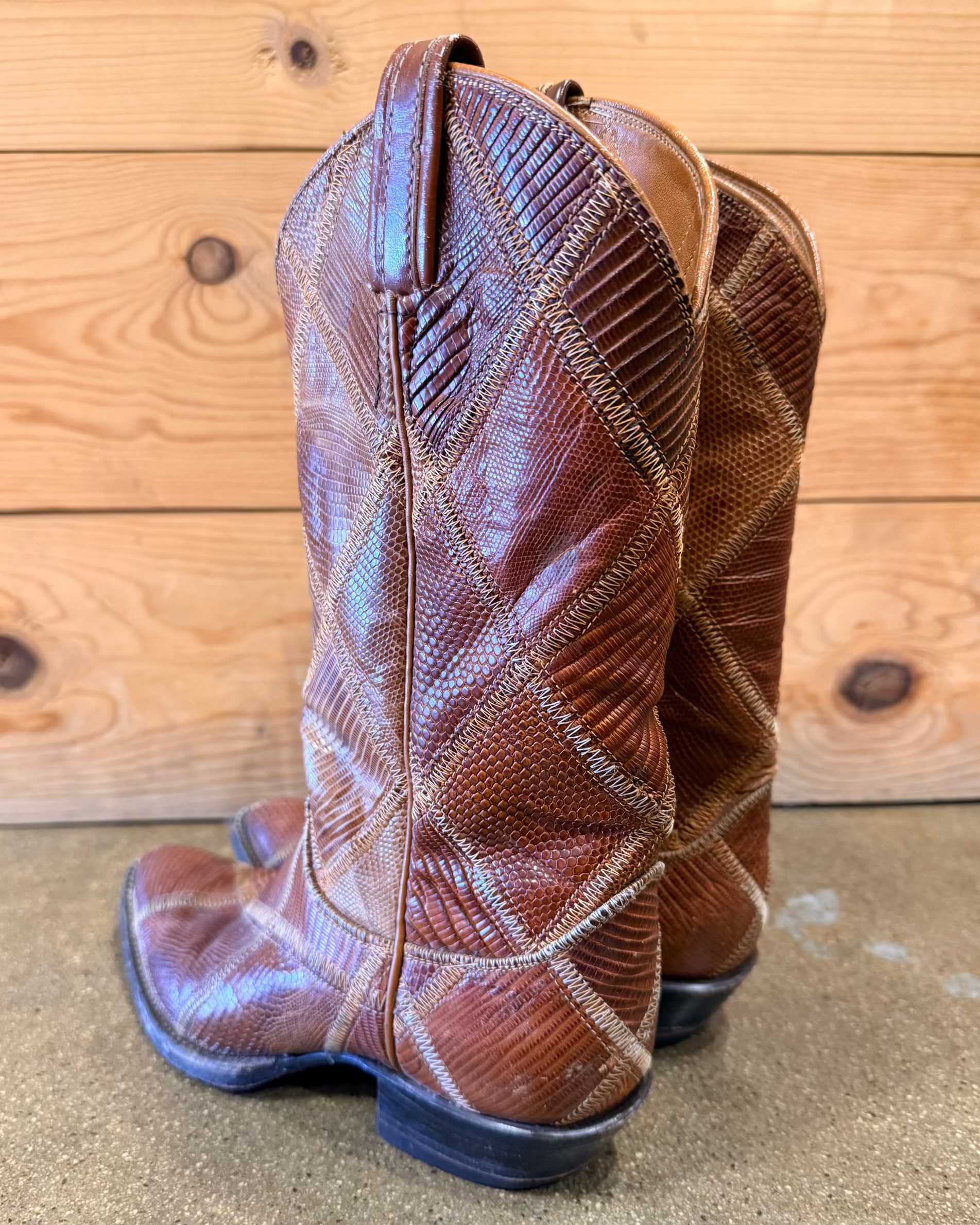 Patchwork Tony Loma Cowboy Boot