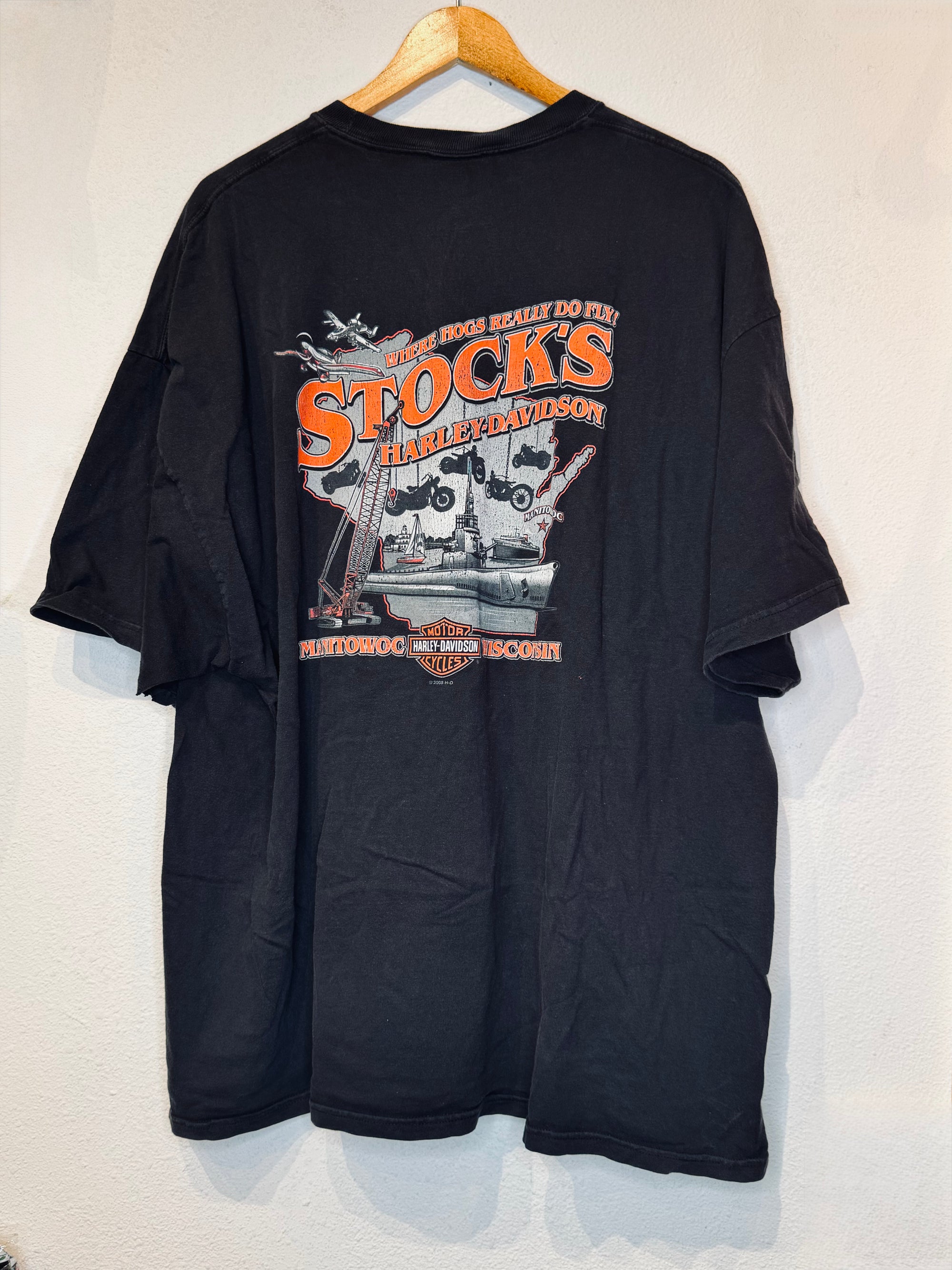 Stocks Harley Vintage Tee