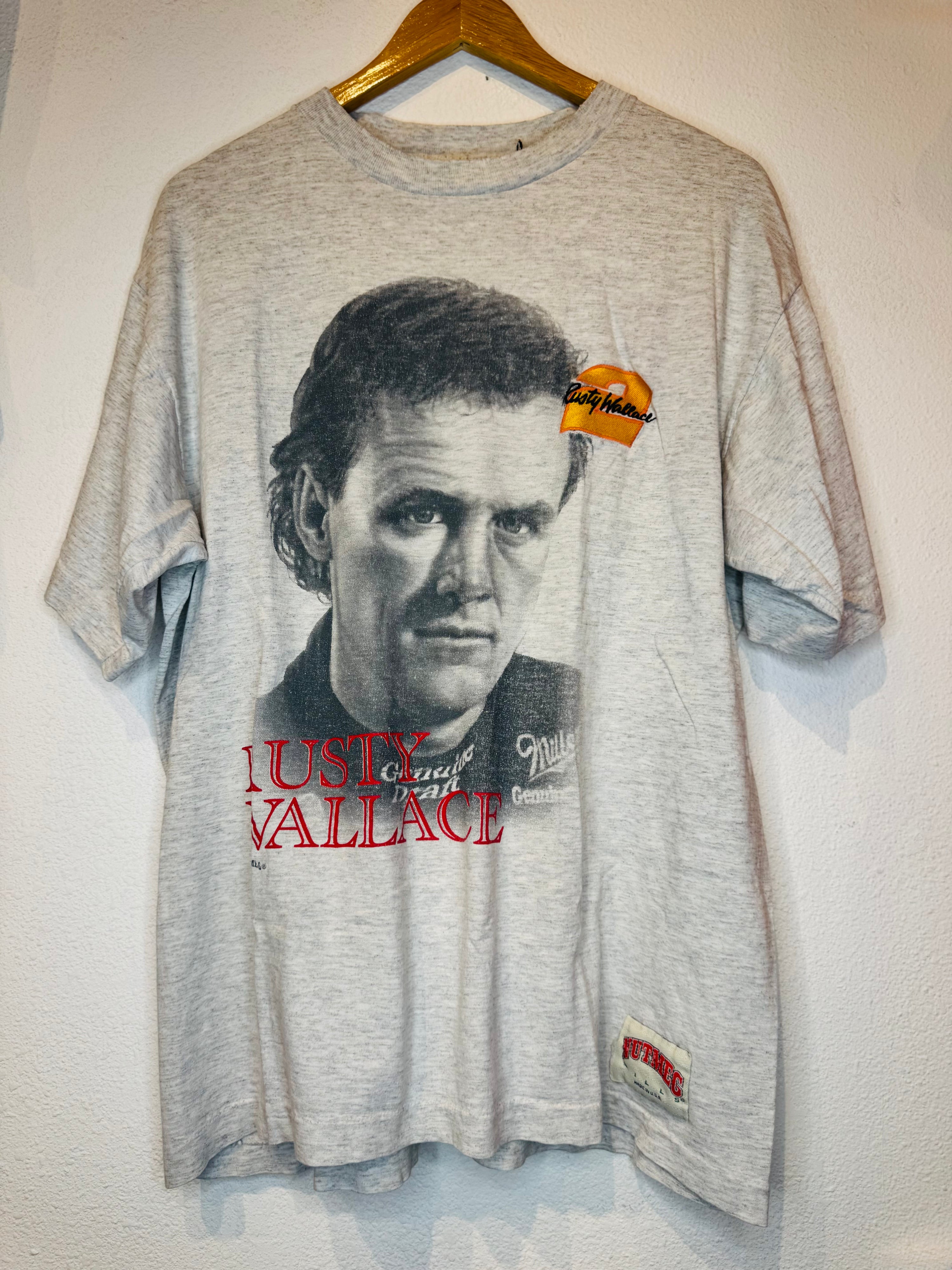 Rusty Wallace Nutmeg Vintage Tee