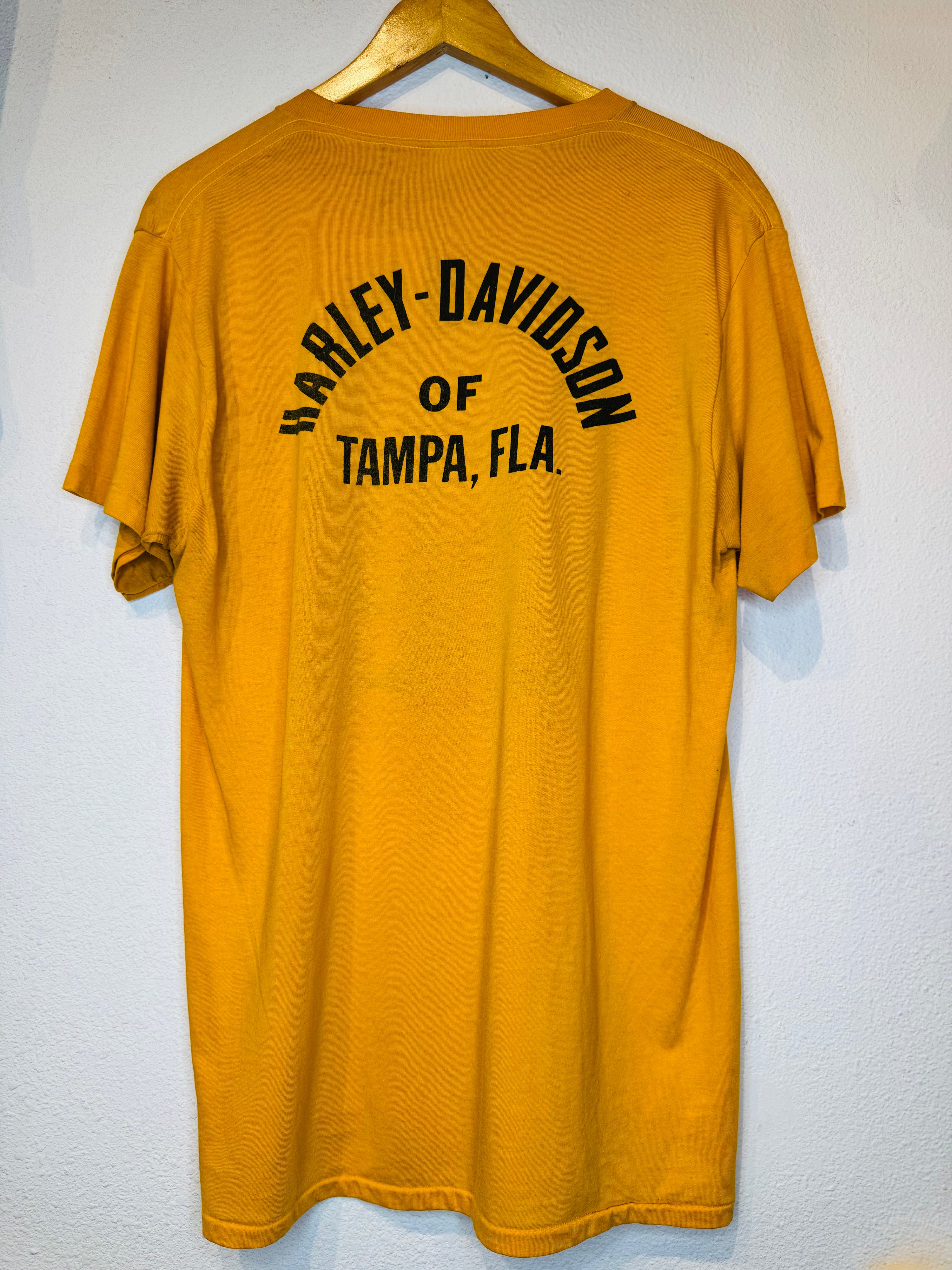 Ride to Live 70s Harley Vintage Tee