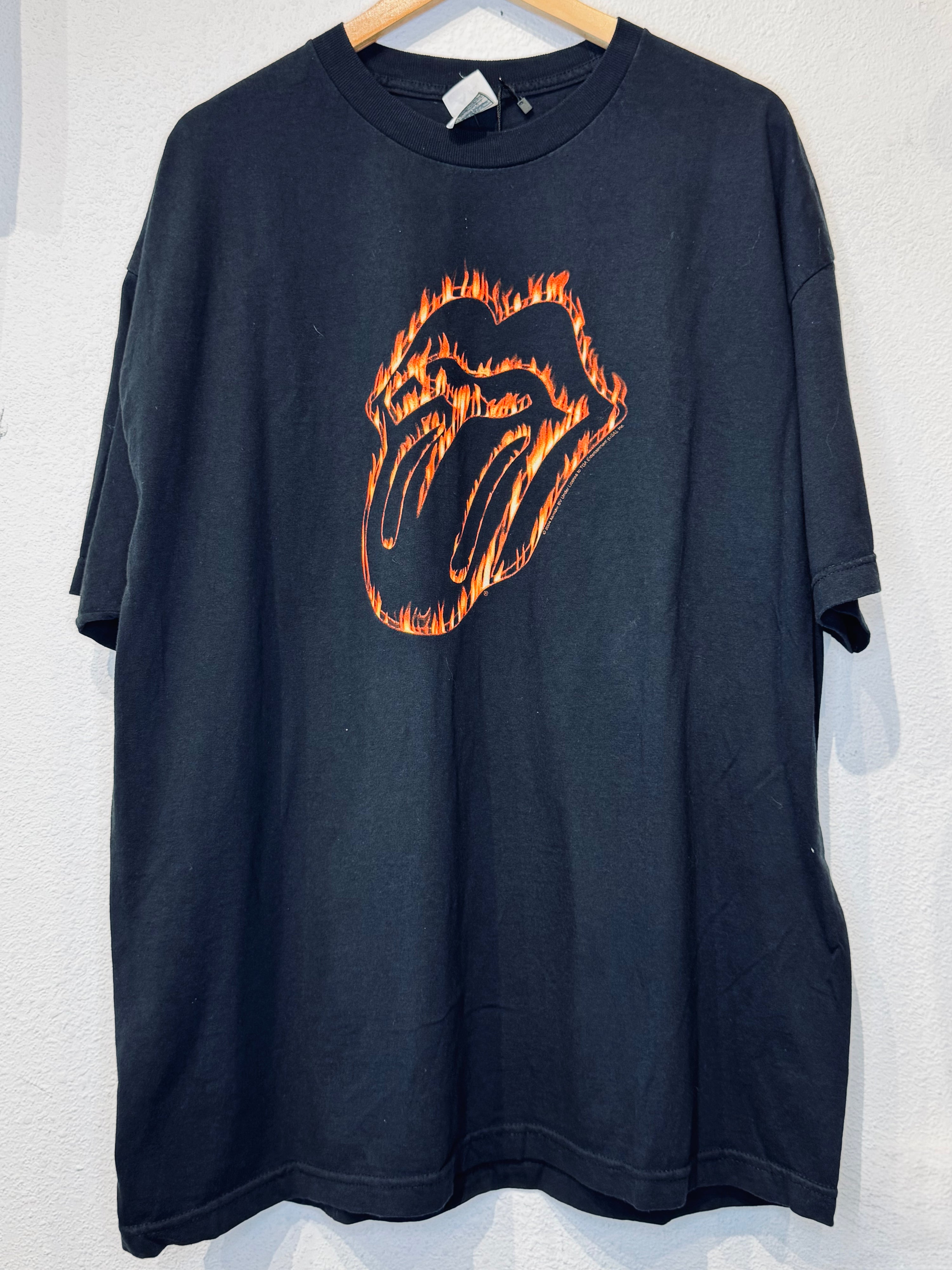 Rolling Stones Flame Vintage Tee