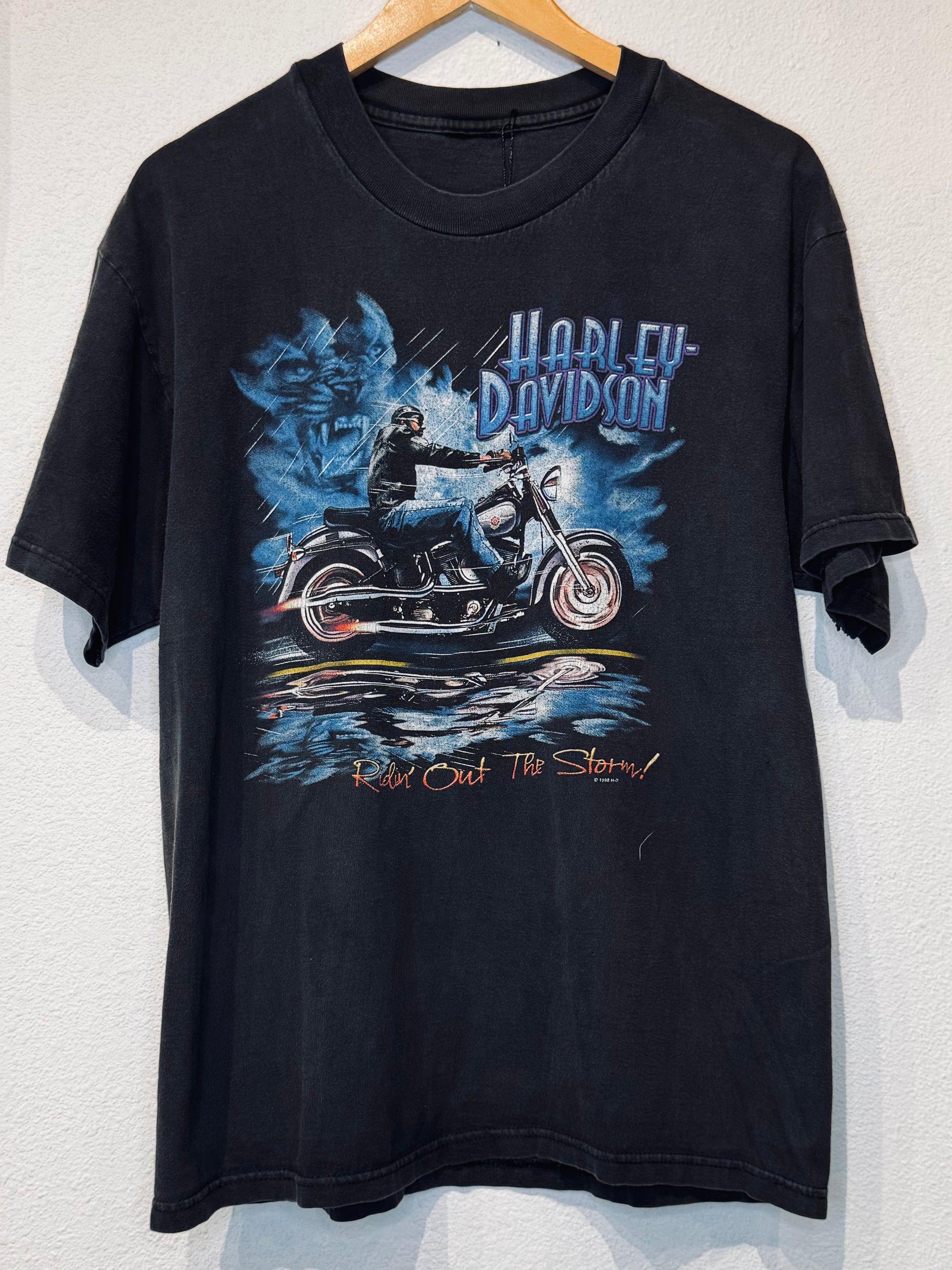 Ridin Out the Storm Harley Vintage Tee