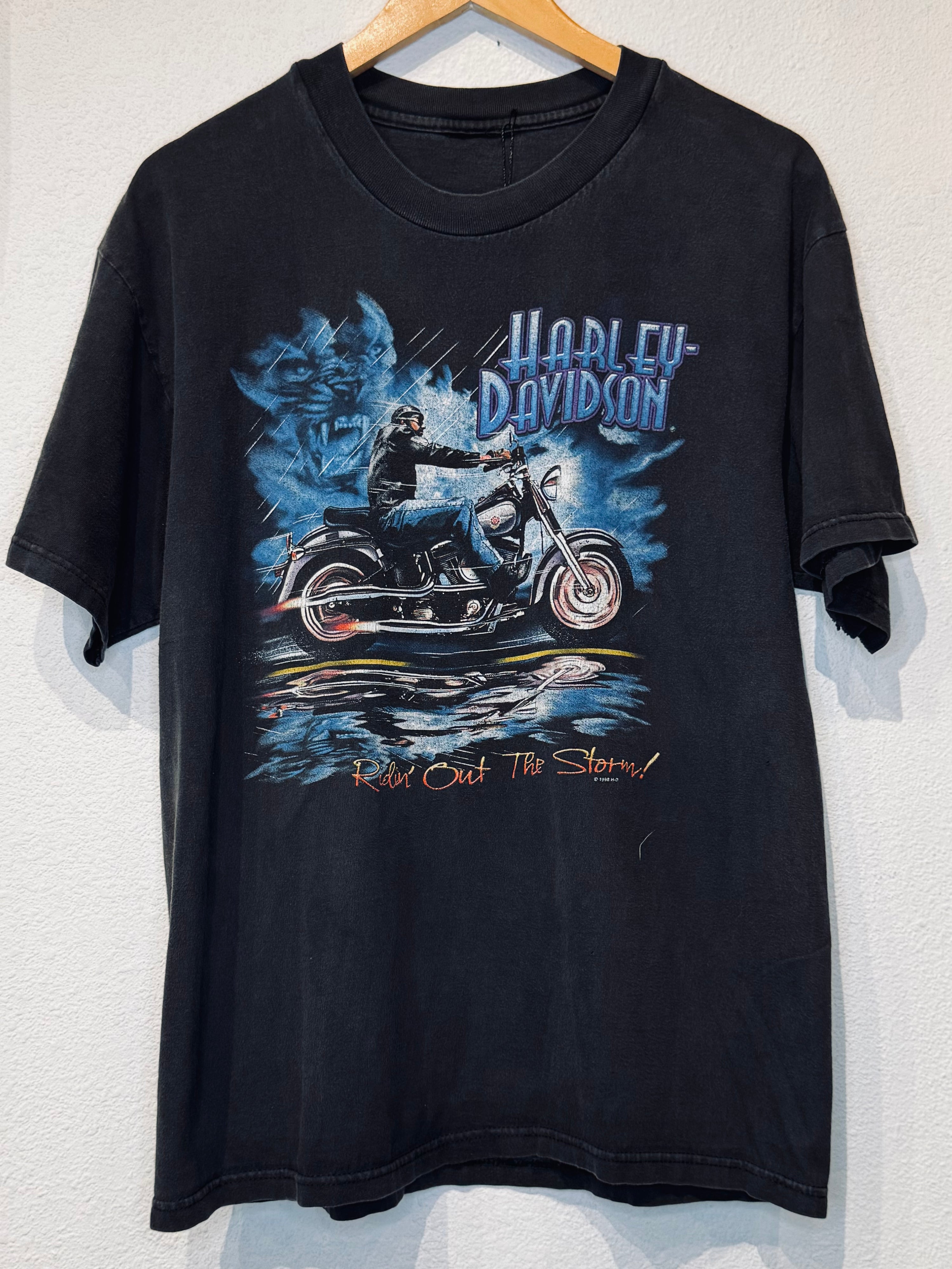 Ridin Out the Storm Harley Vintage Tee