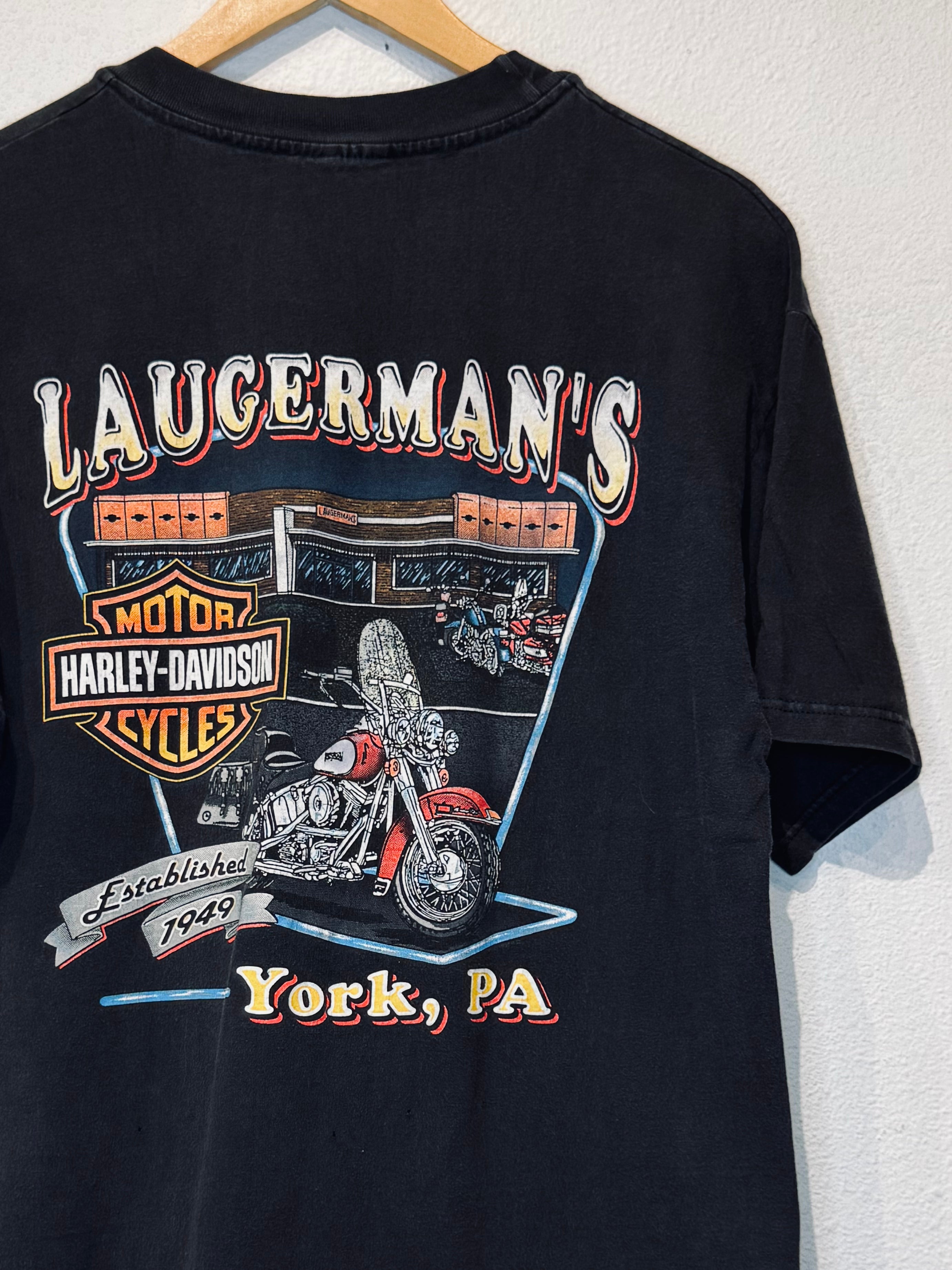 Ridin Out the Storm Harley Vintage Tee