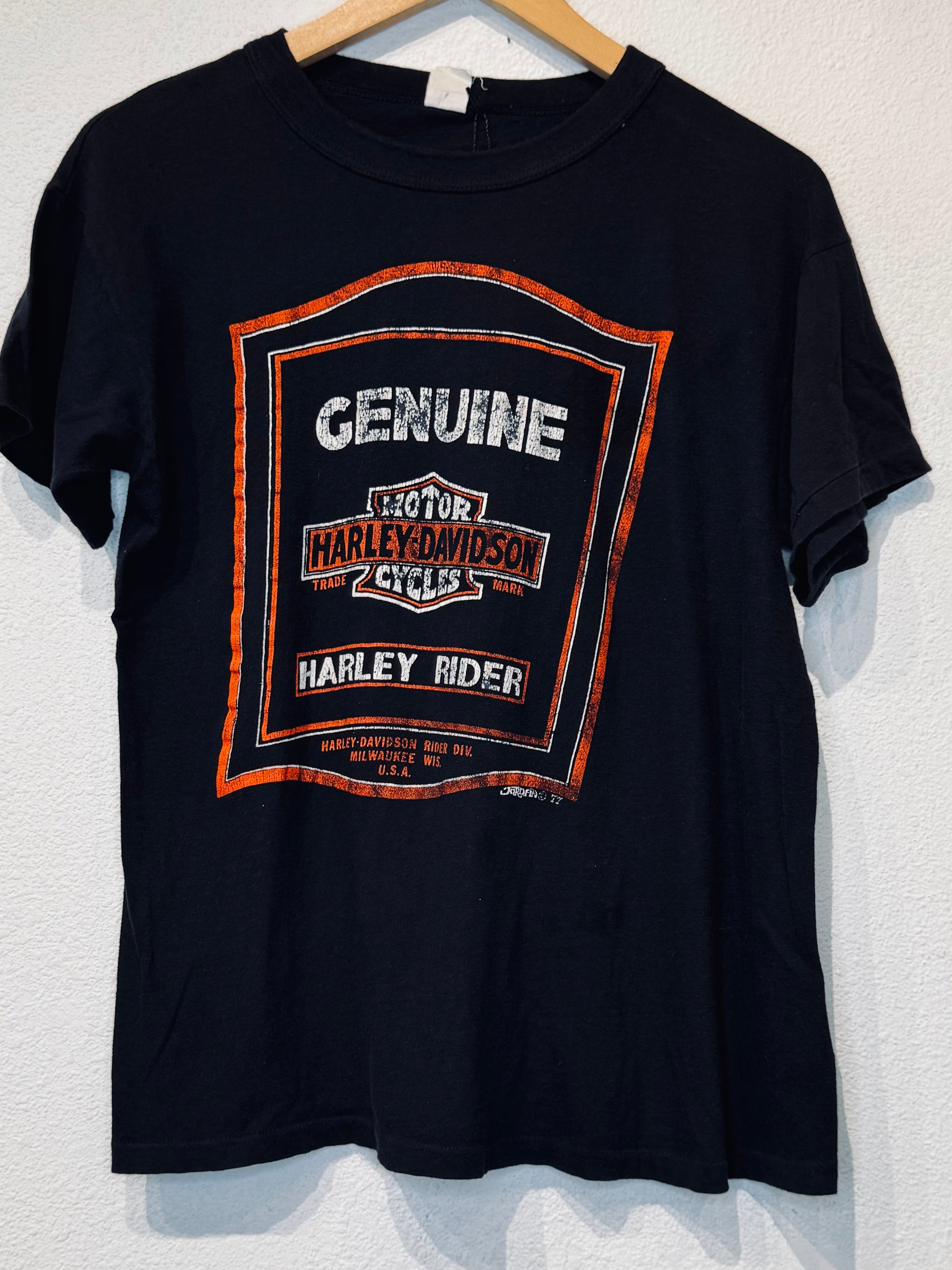Genuine '77 Harley Vintage Tee