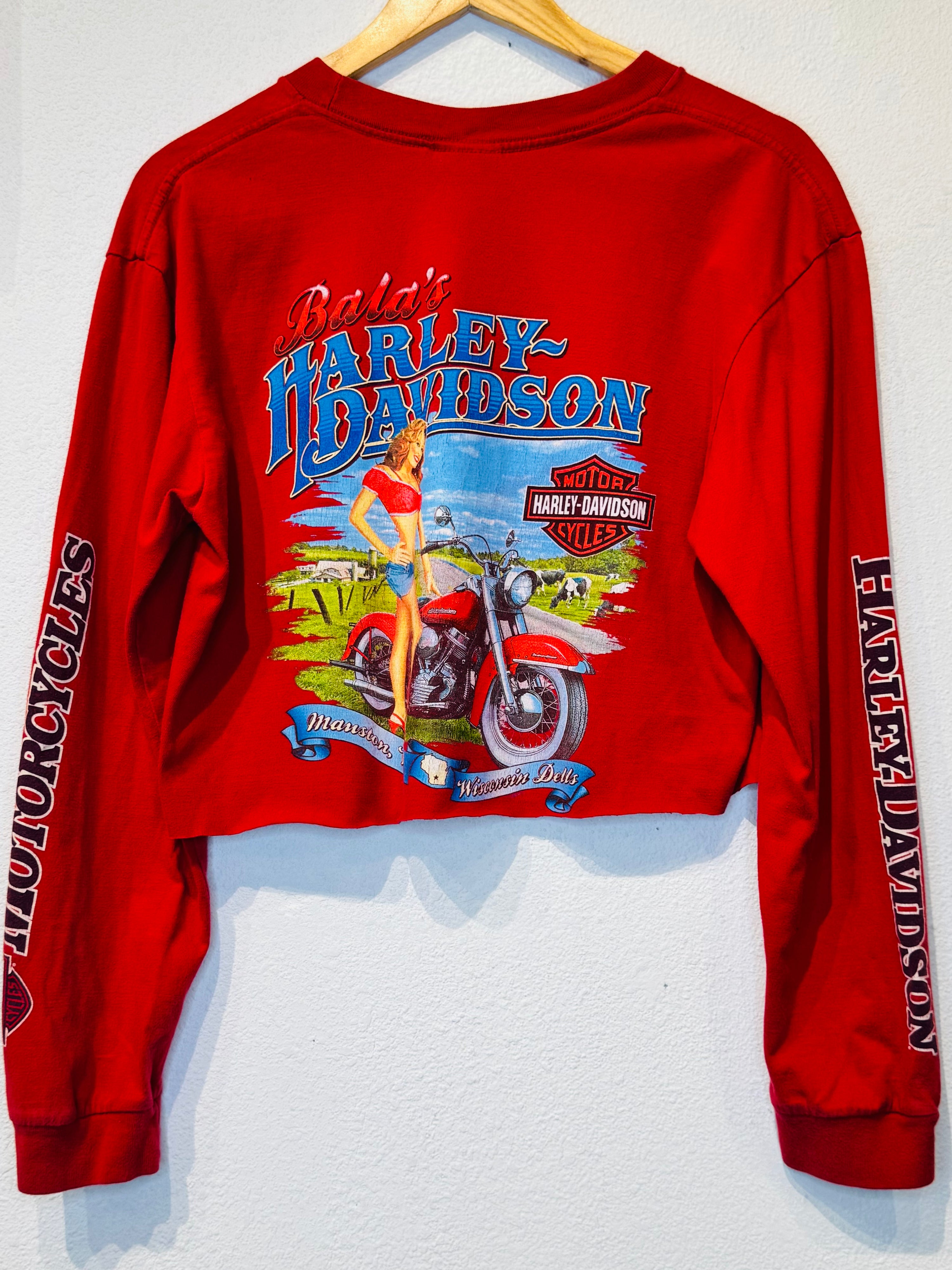 Bala Harley Vintage Crop Long Sleeve