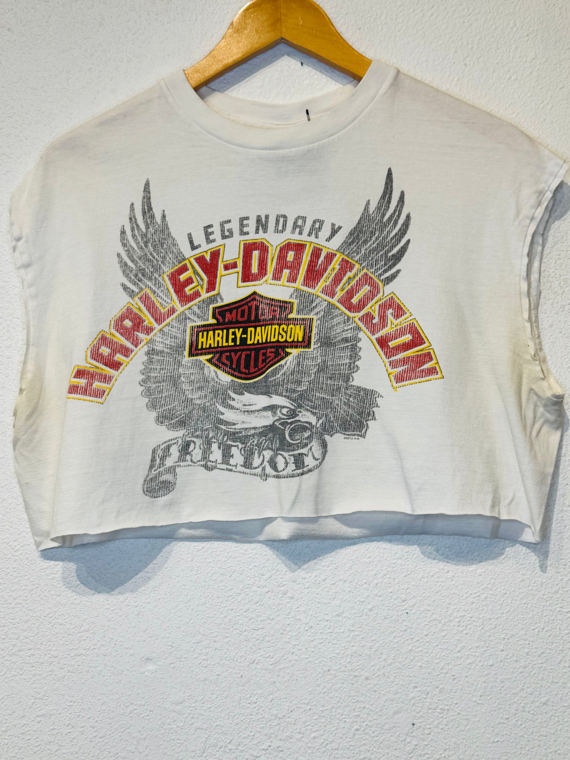 Legendary Harley Vintage Crop Tank