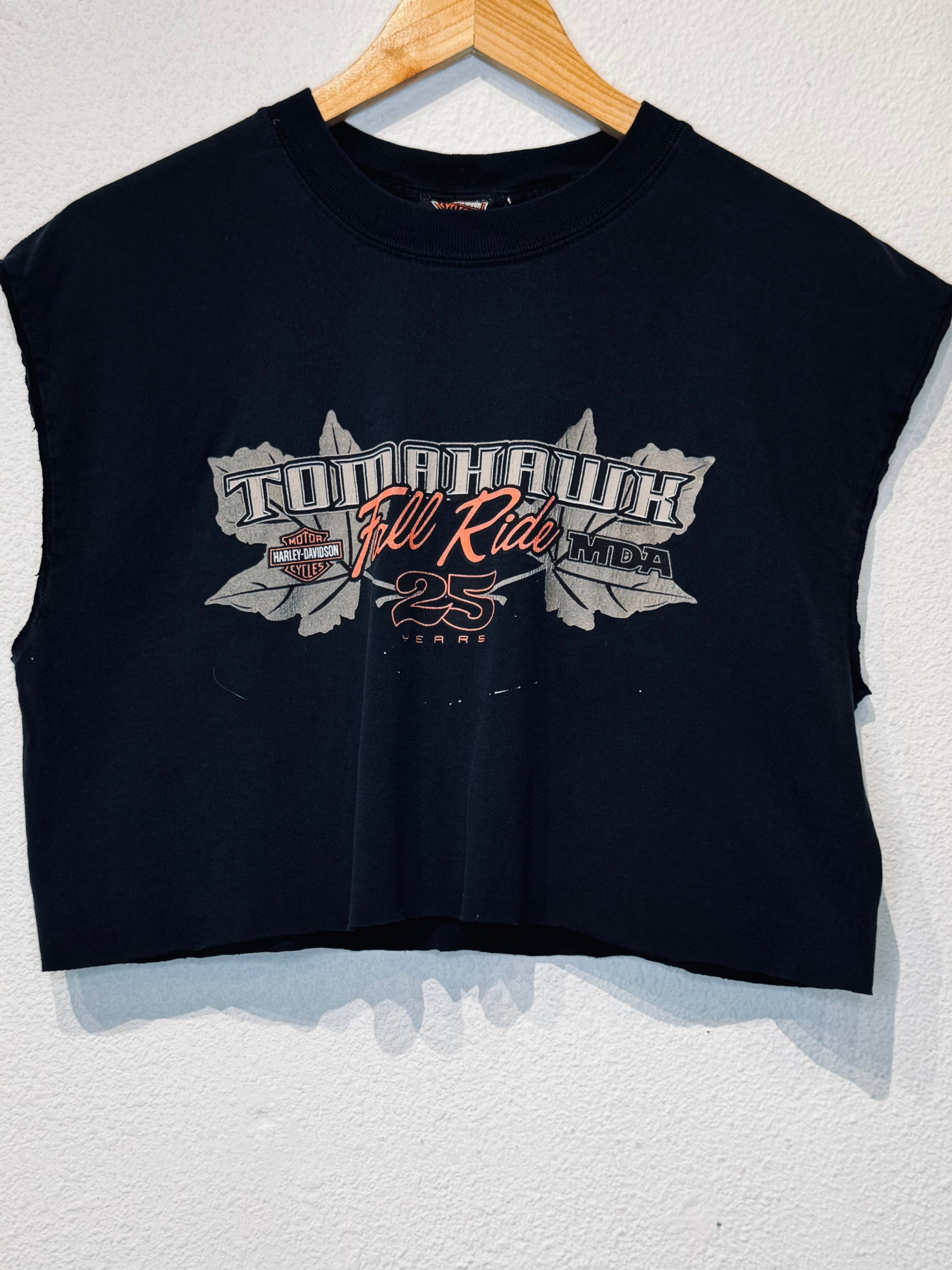 Tomahawk Harley Vintage Crop Tank
