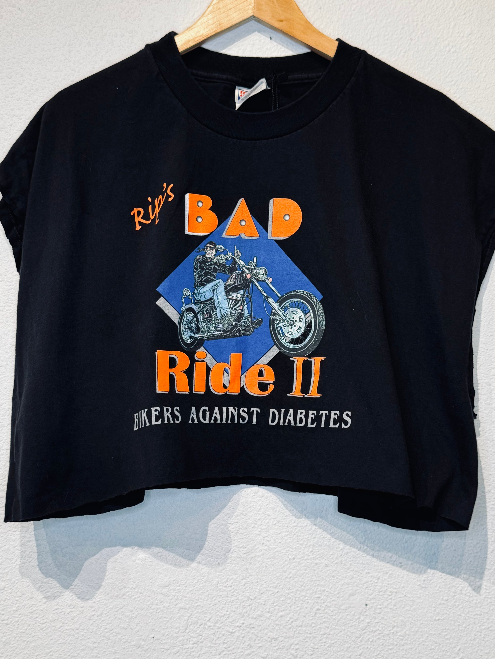 BAD Ride Vintage Crop Tank