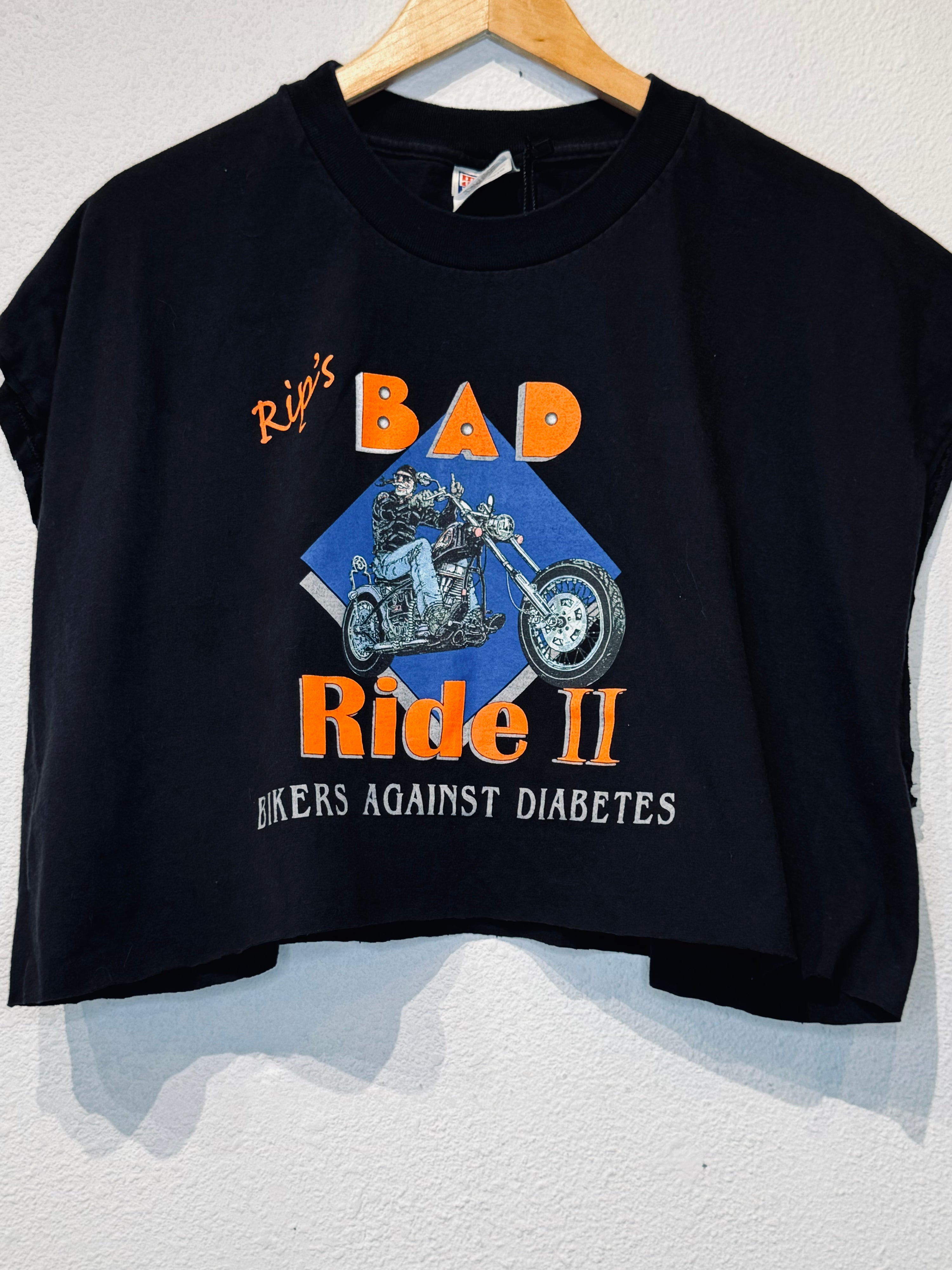 BAD Ride Vintage Crop Tank