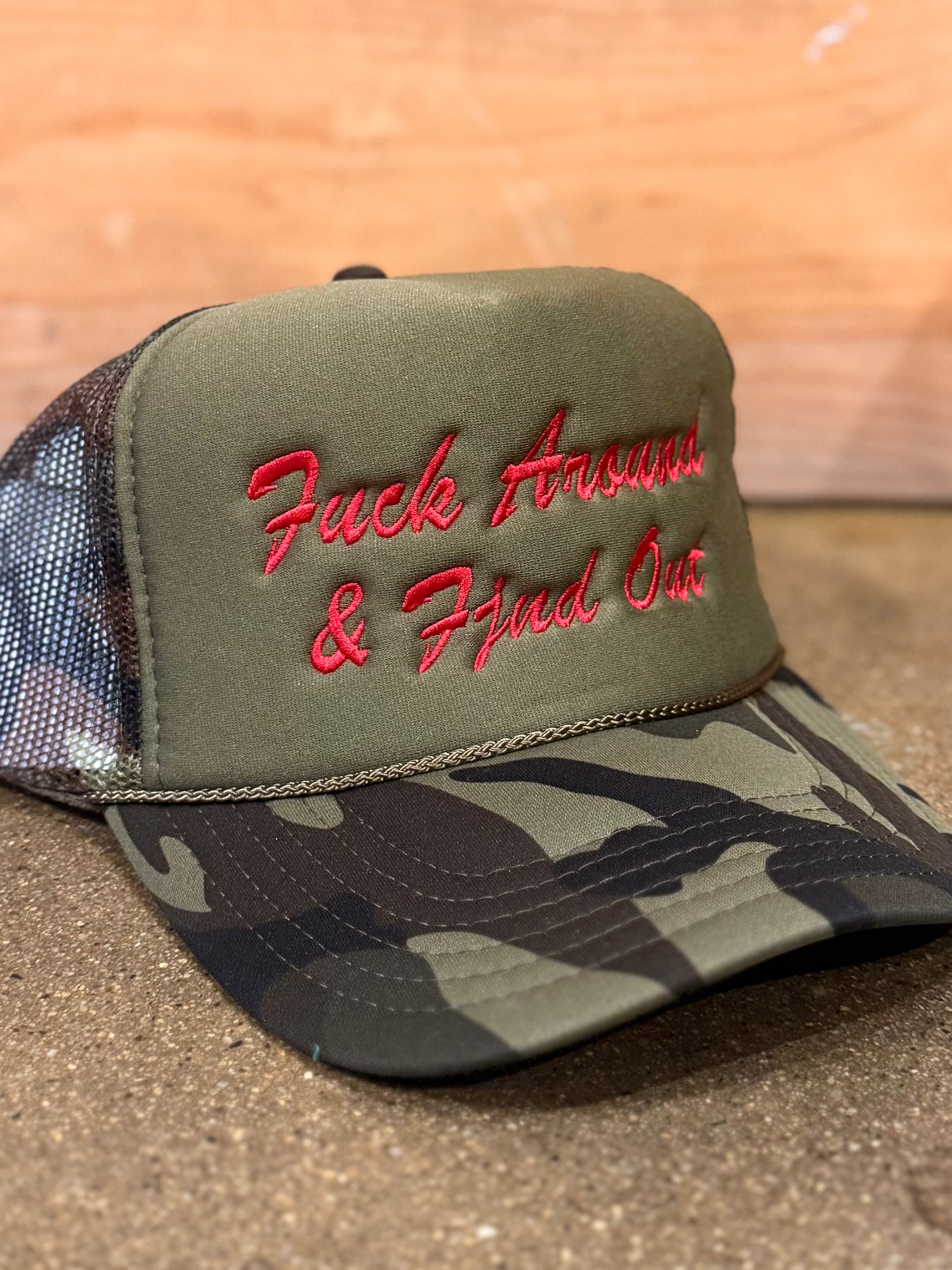 Find Out Trucker Hat