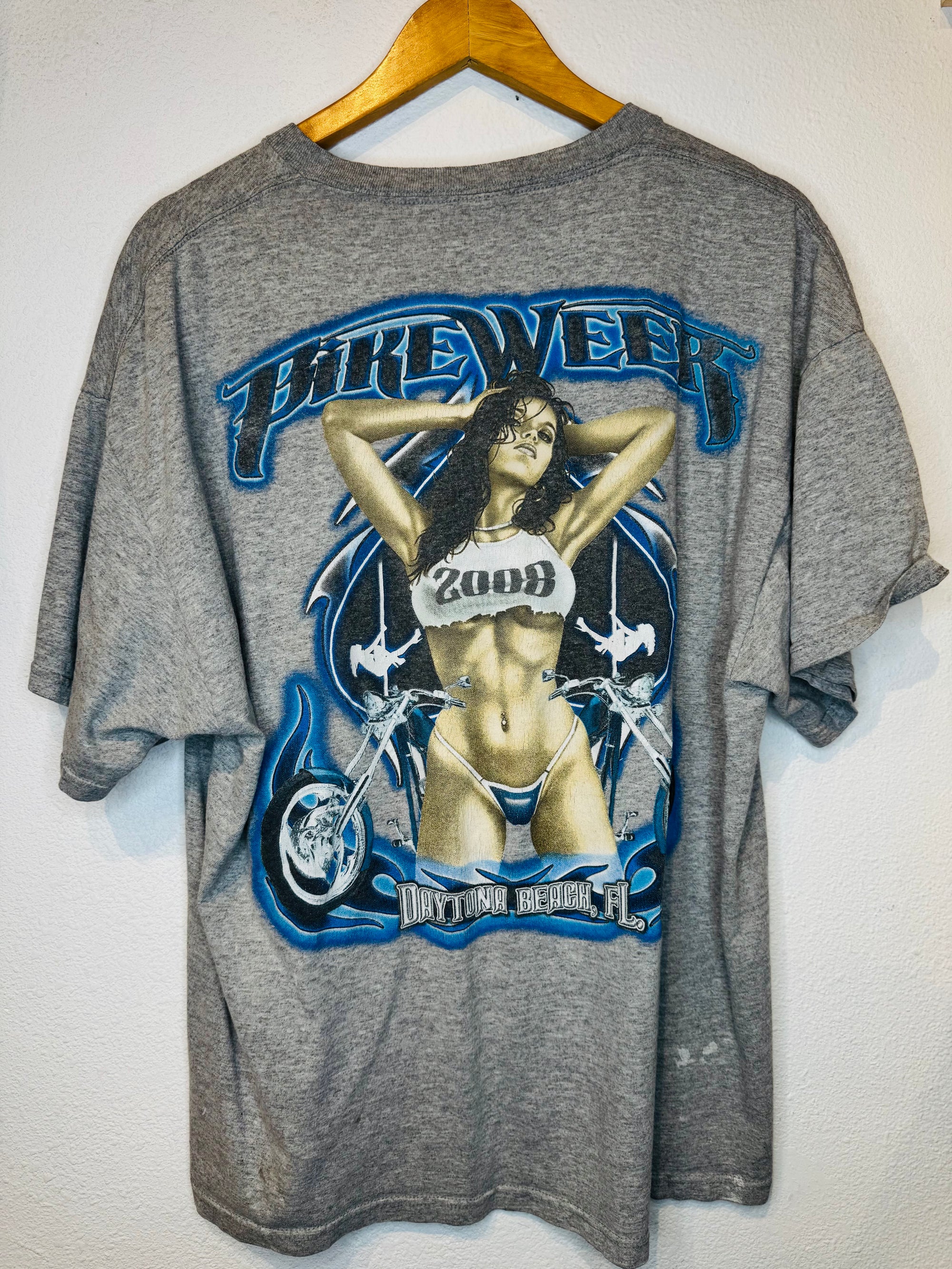 Daytona Bike Week '08 Vintage Tee