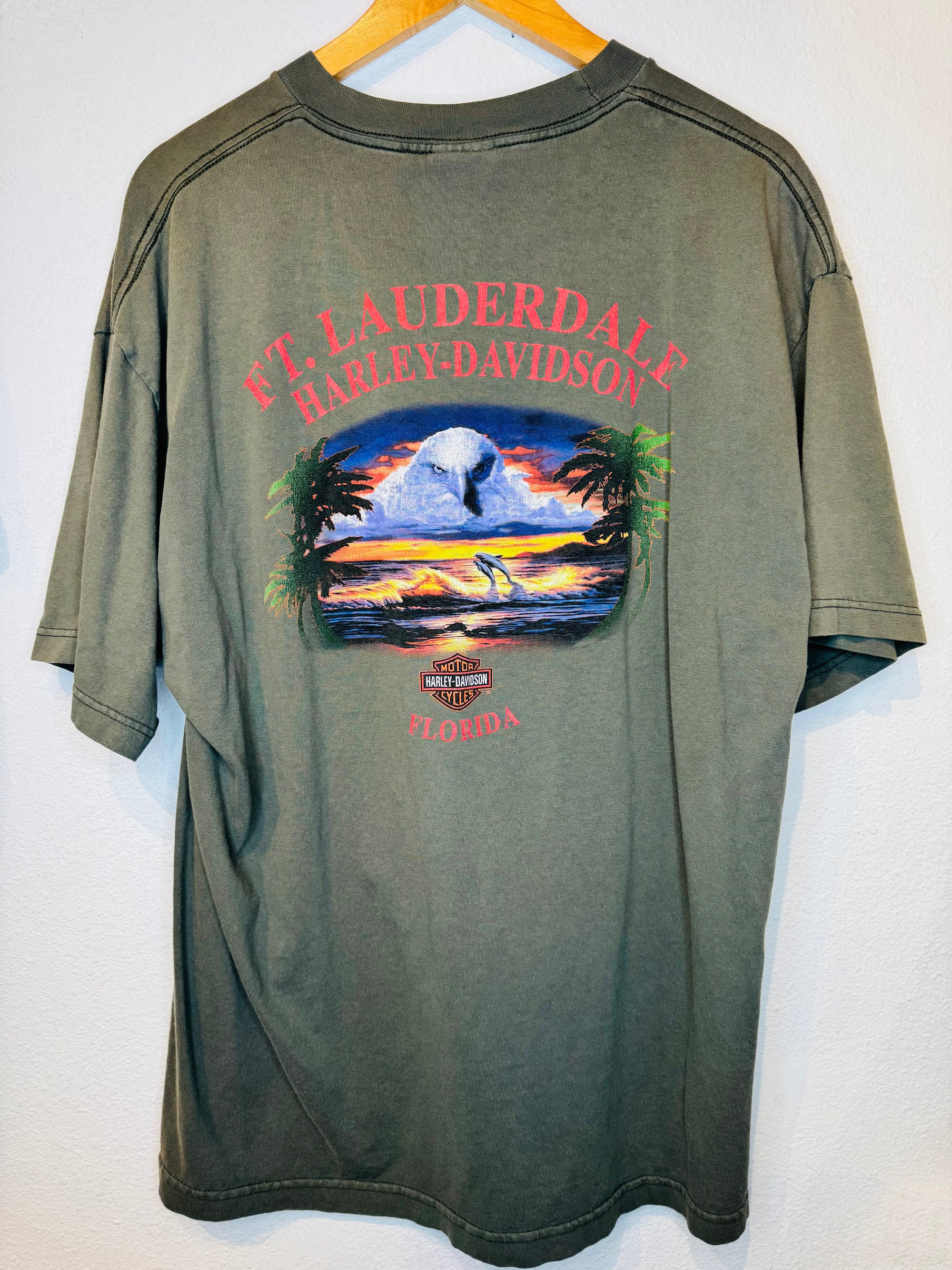 Afterburner Harley Vintage Tee