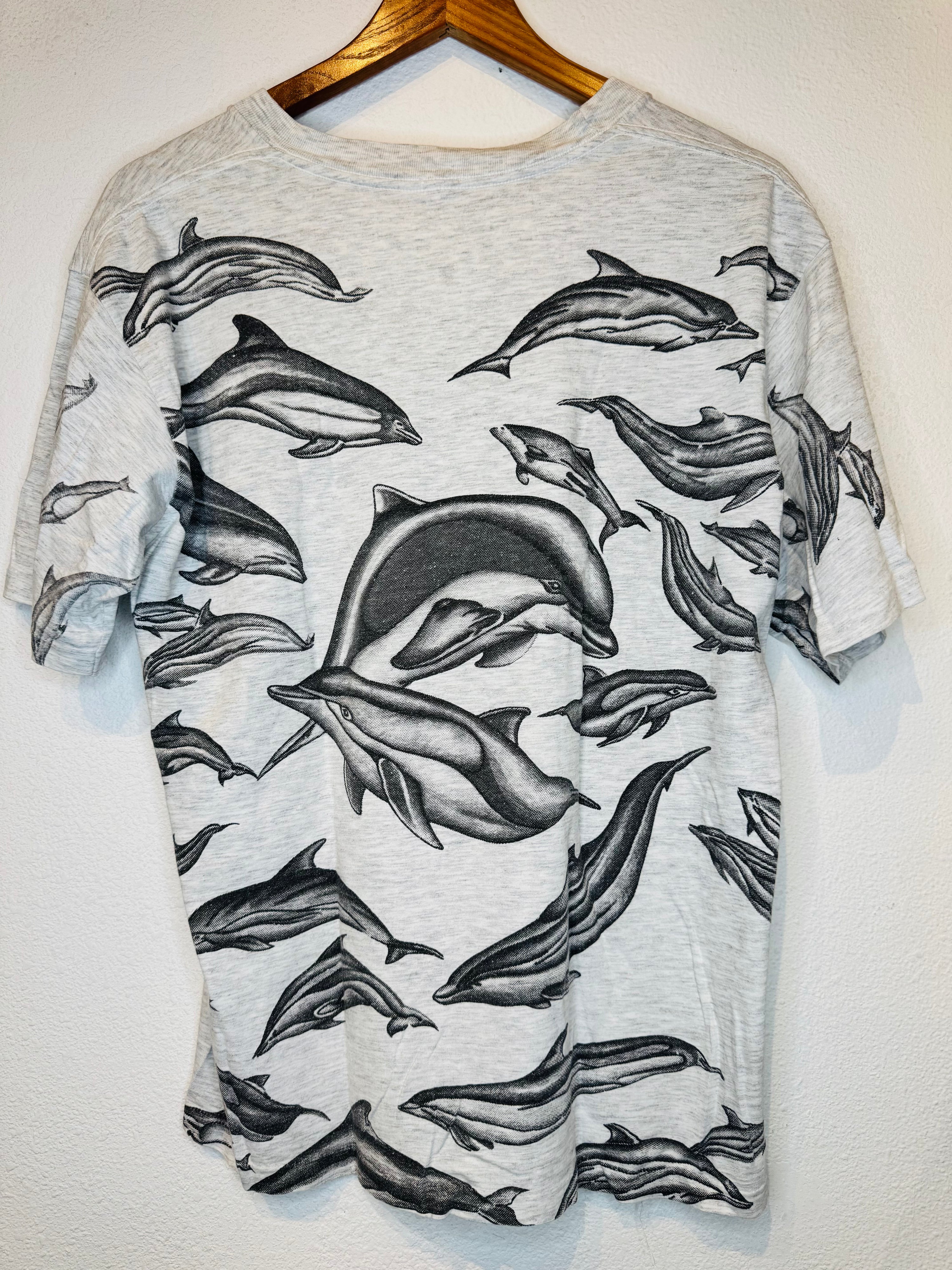 Cancun Dolphins Vintage Tee