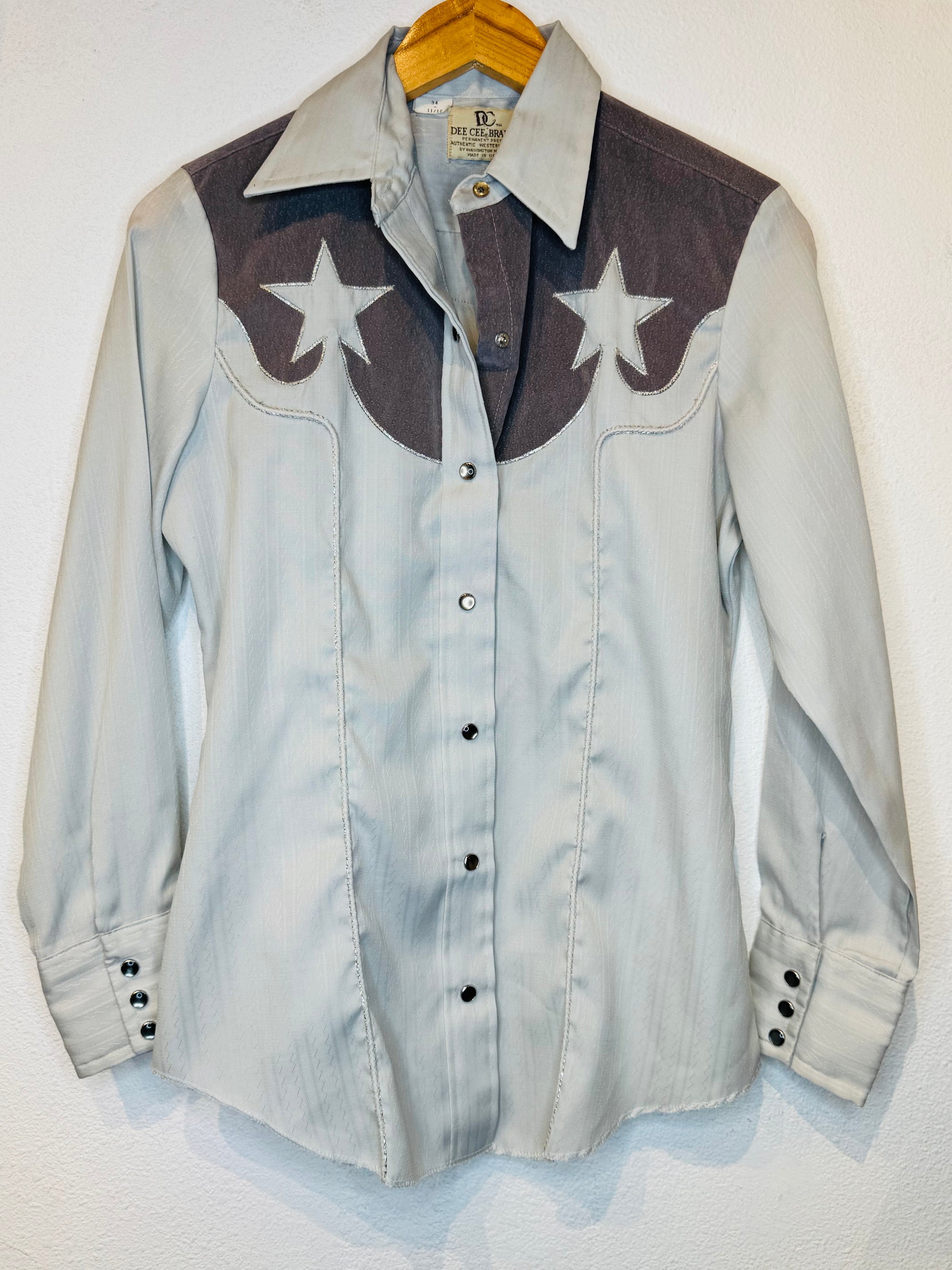 Stars Vintage Pearl Snap