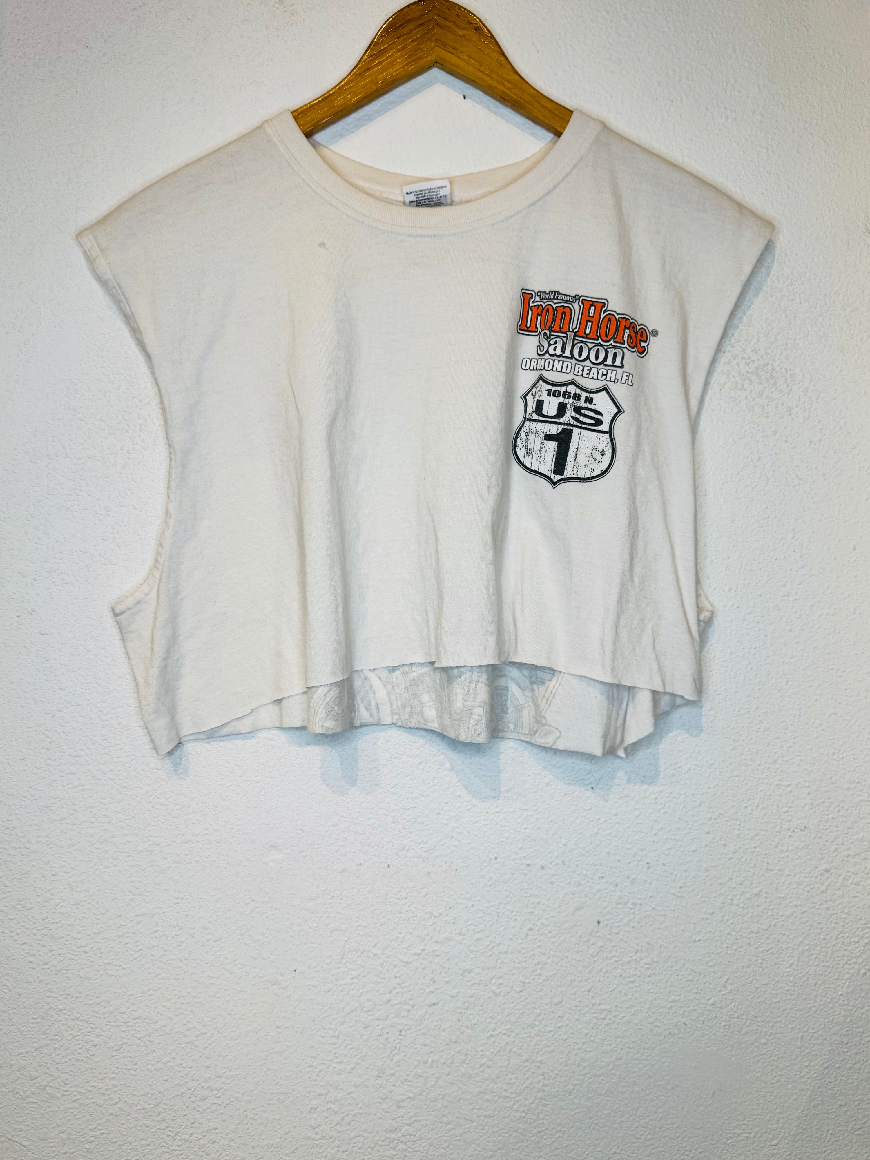 Iron Horse Saloon Vintage Crop Tank