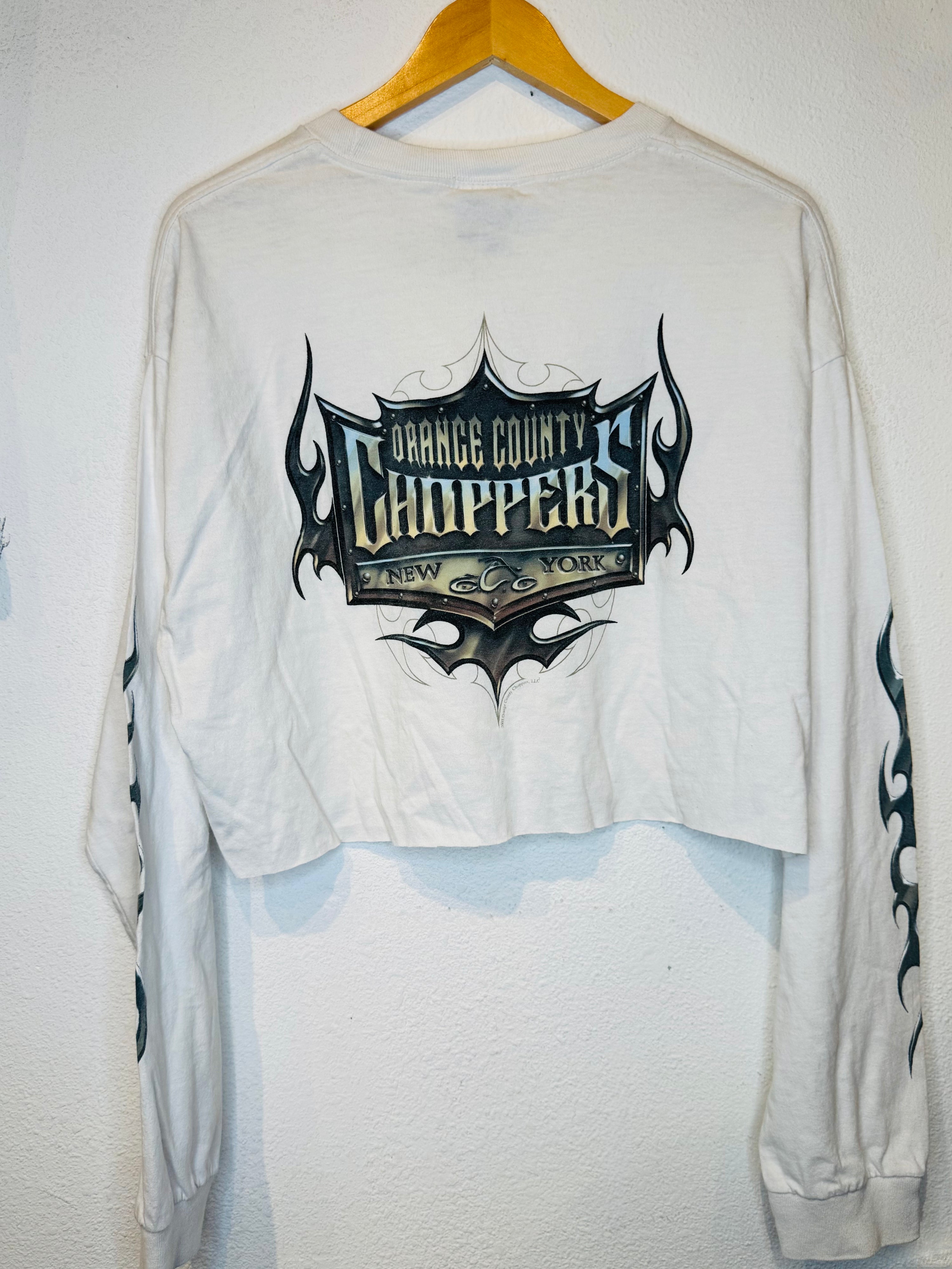 Orange County Choppers Vintage Crop Long Sleeve