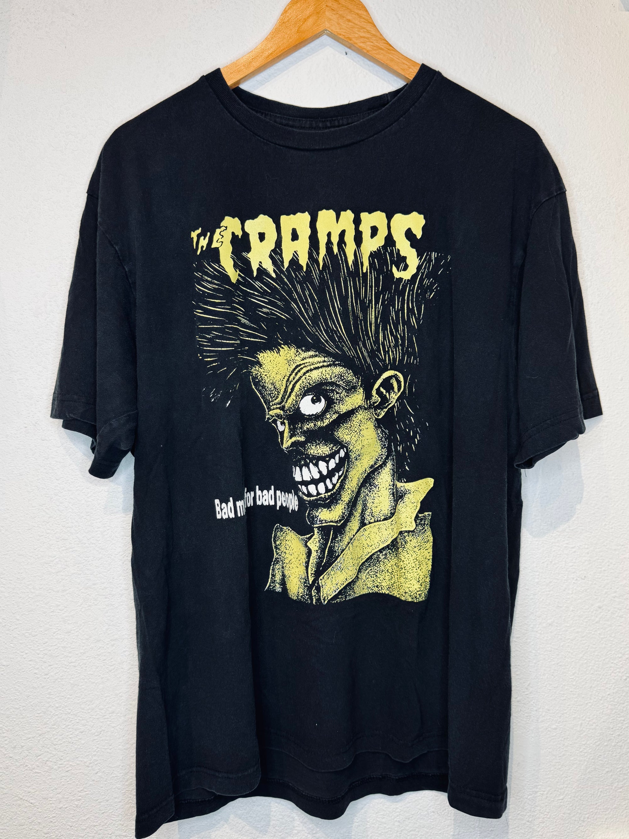 The Cramps Bad Music Bad People Vintage Tee